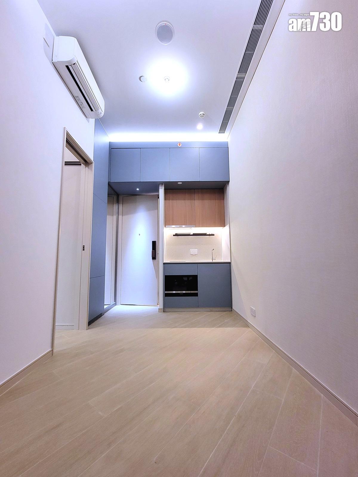 曉柏峰示範單位|247呎一房曝光 空間寸寸實用 廳房同向設計|多圖有片