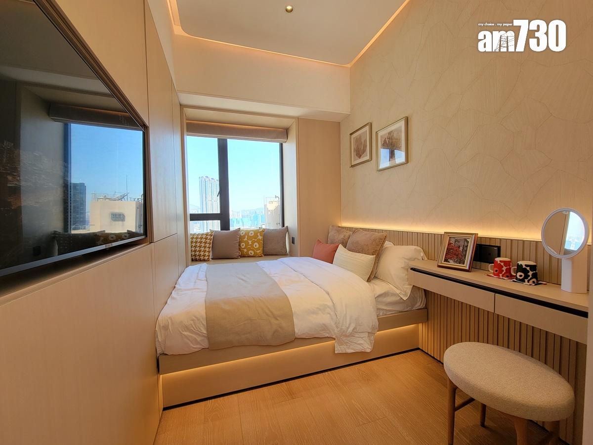 城軒示範單位|510呎兩房交樓標準及連裝修同時睇!間隔方正實用|多圖