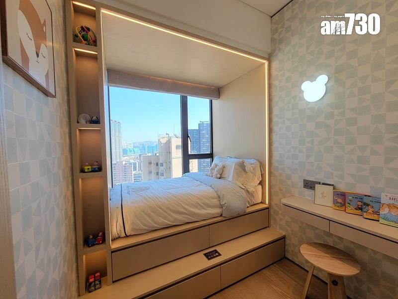 城軒示範單位|510呎兩房交樓標準及連裝修同時睇!間隔方正實用|多圖