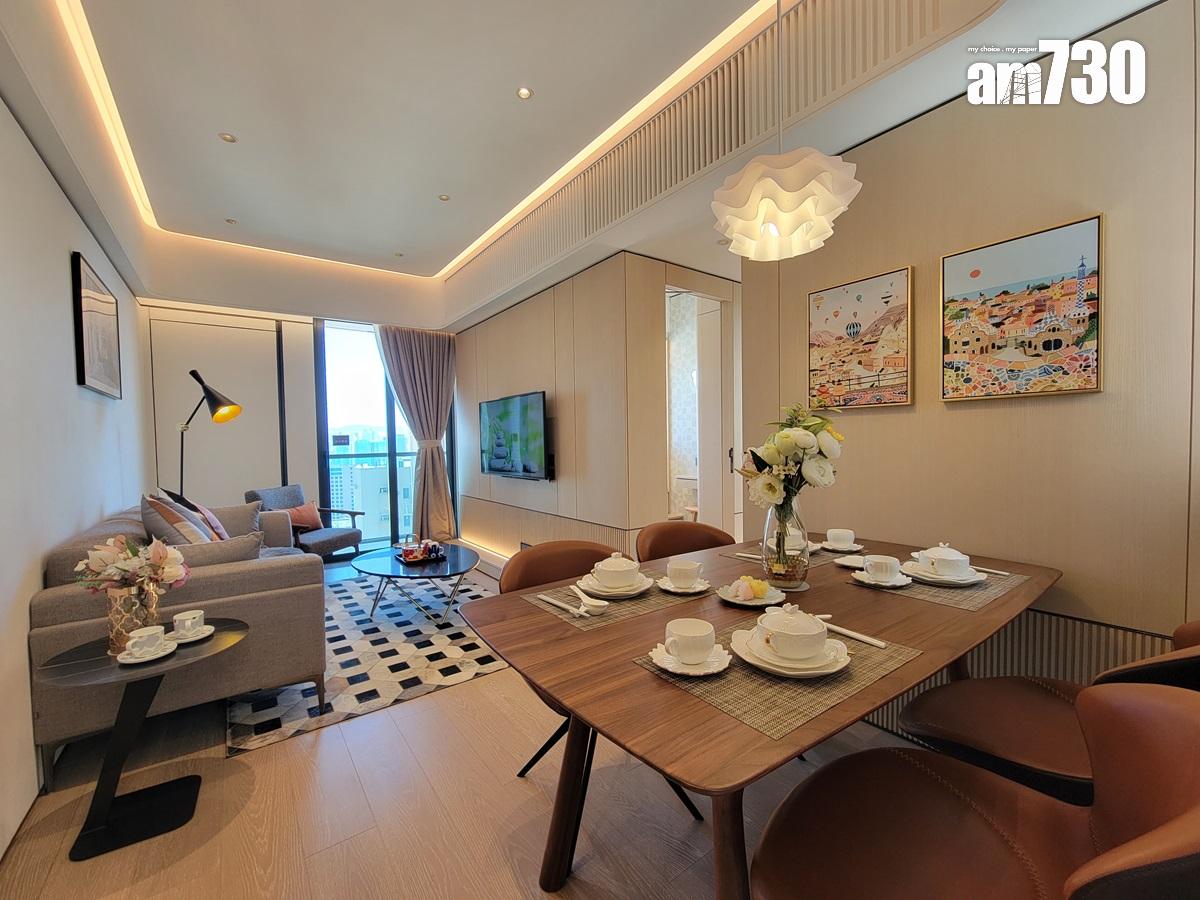 城軒示範單位|510呎兩房交樓標準及連裝修同時睇!間隔方正實用|多圖