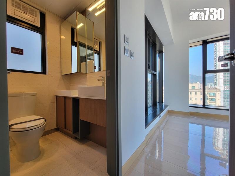 城軒示範單位|708呎三房交樓標準及連裝修一齊睇!主人房三邊大玻璃窗勁開揚|多圖