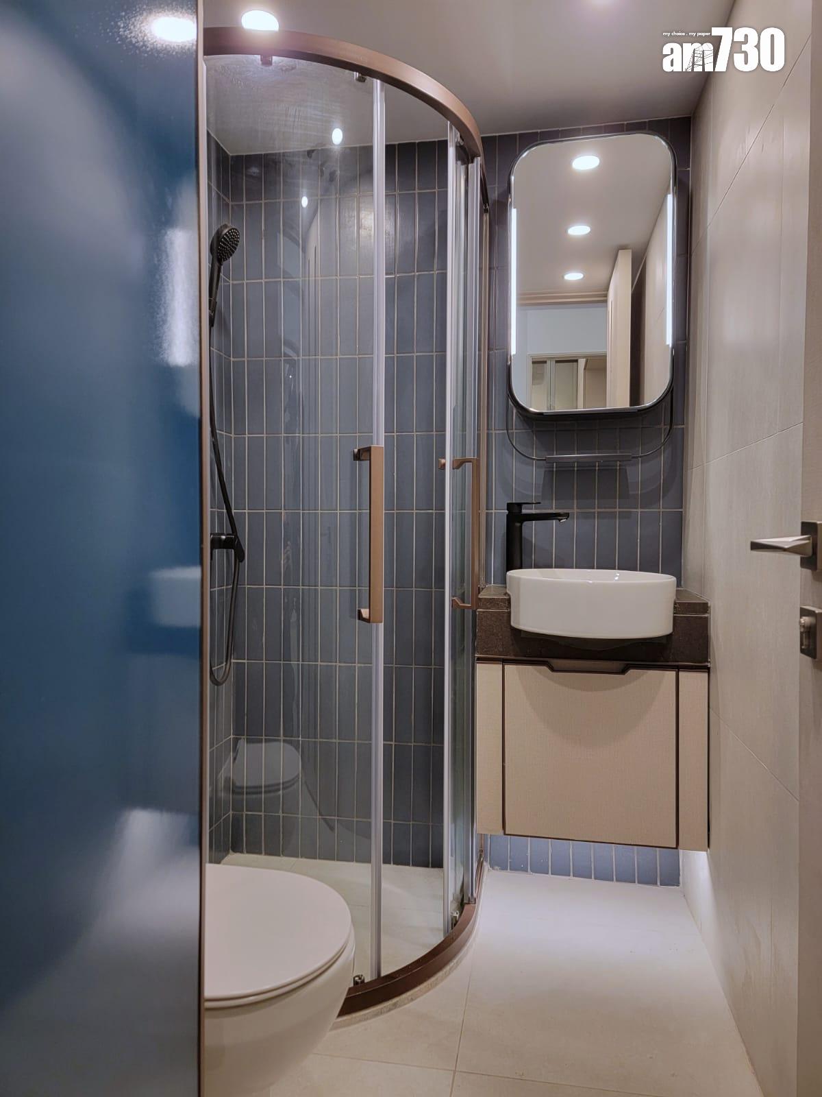 曉柏峰示範單位|411呎兩房直擊 3.5米特高樓底+「三合一」露台設計 別具空間感|多圖