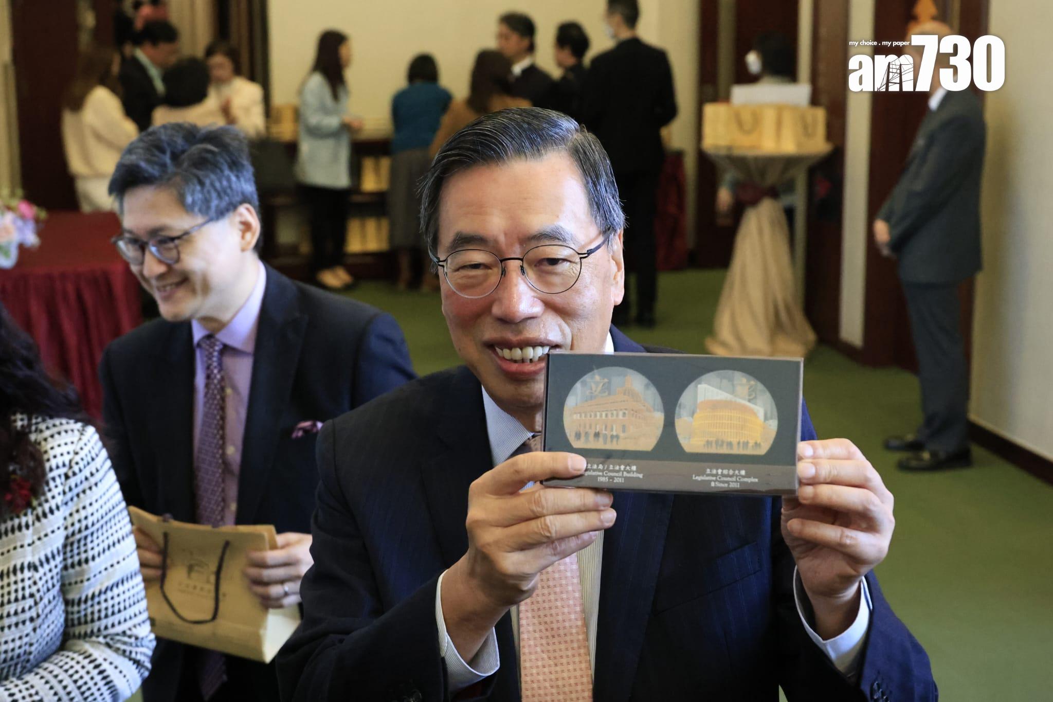 立法會舉行慶祝25周年午宴(林俊源攝)