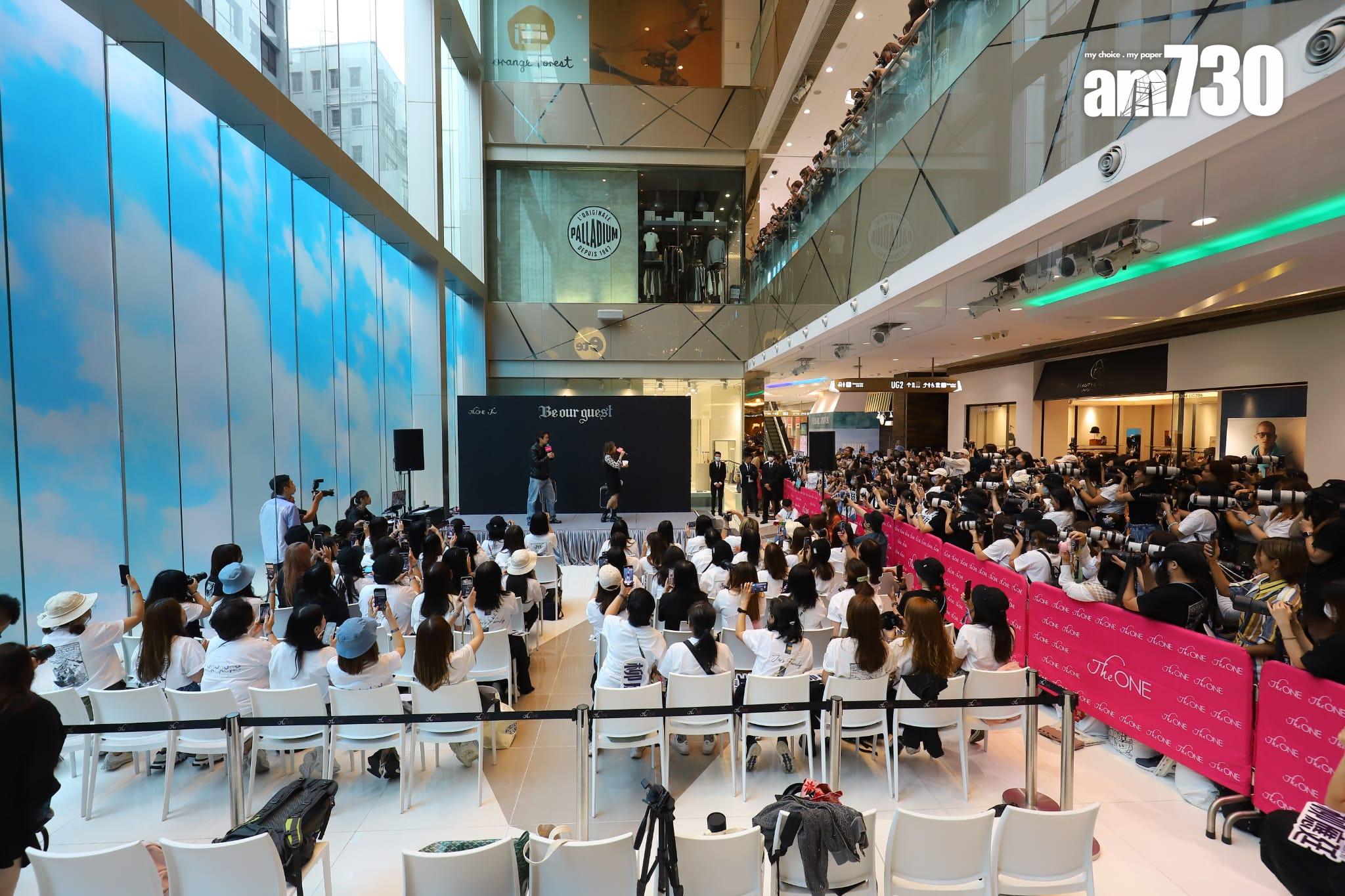 Jer柳應廷今日親自現身活動開幕禮。 (羅錦鴻攝)