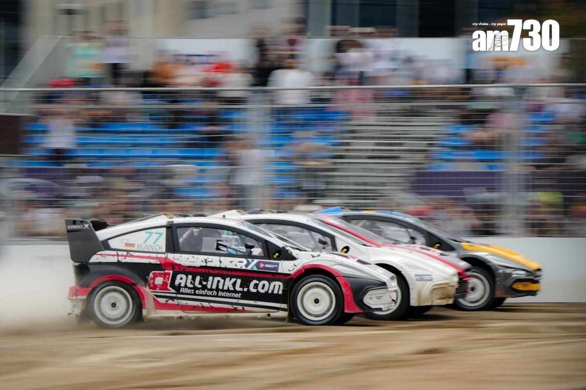 FIA世界場地越野車錦標賽今日如常舉行第二日賽事。(李睿哲攝)