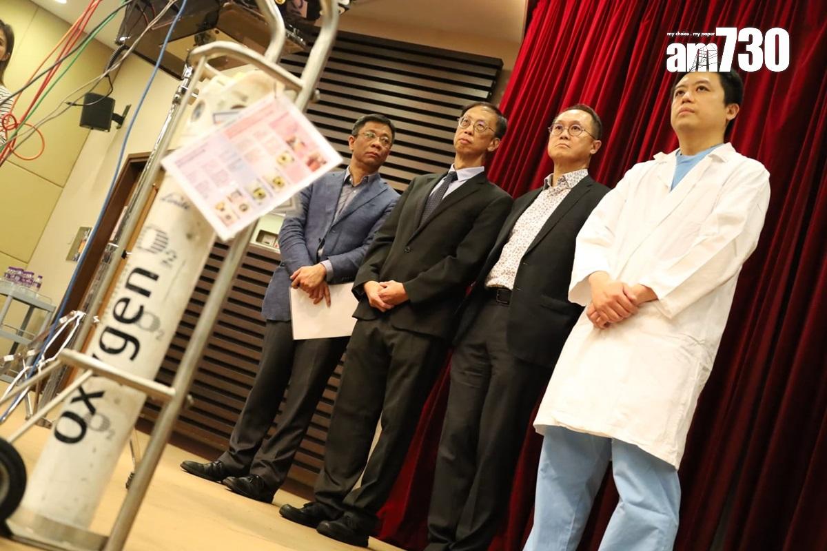 明愛醫院醫療事故涉及氧氣樽氣閥未打開,院方表示未確定責任誰屬。(鍾式明攝)