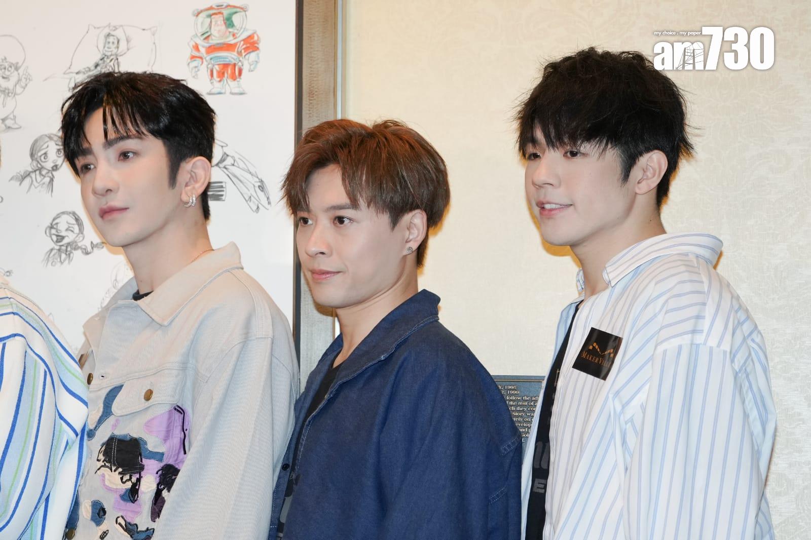 MIRROR五周年獲大家支持,12子異口同聲表示開心。 (李睿哲攝)