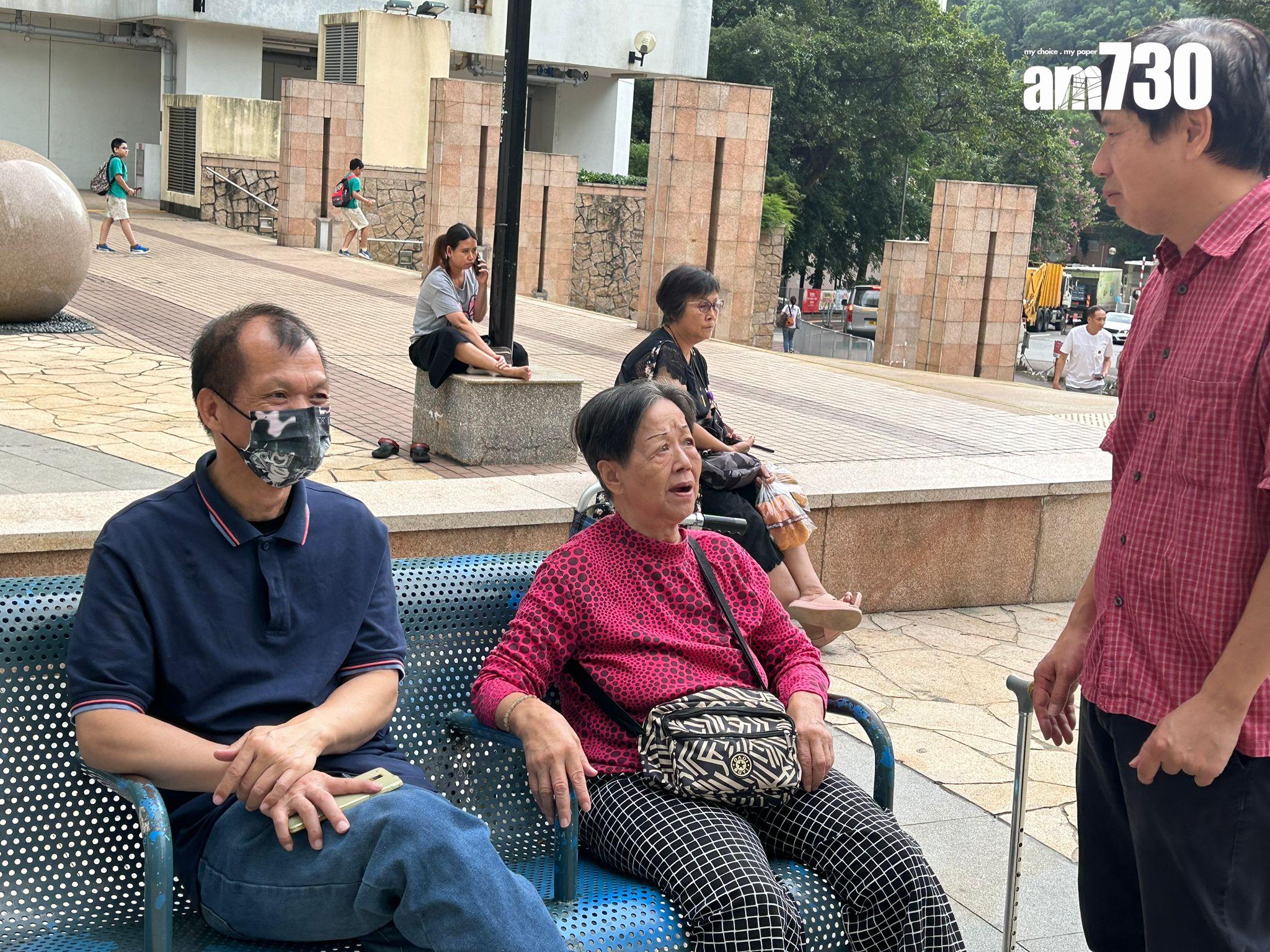 街坊對陳琬琛即將離任依依不捨(陳芷晴攝)