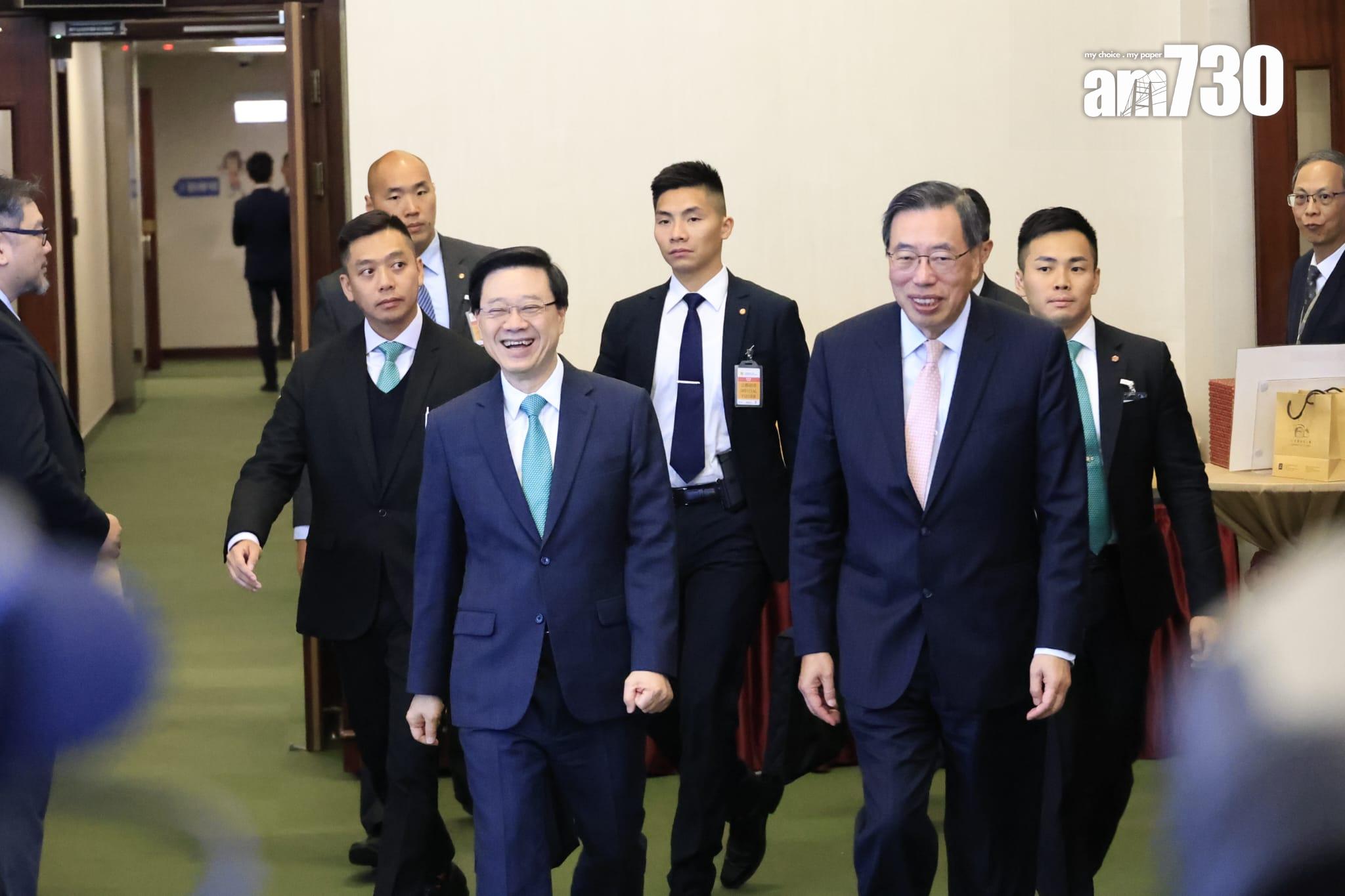 立法會舉行慶祝25周年午宴(林俊源攝)