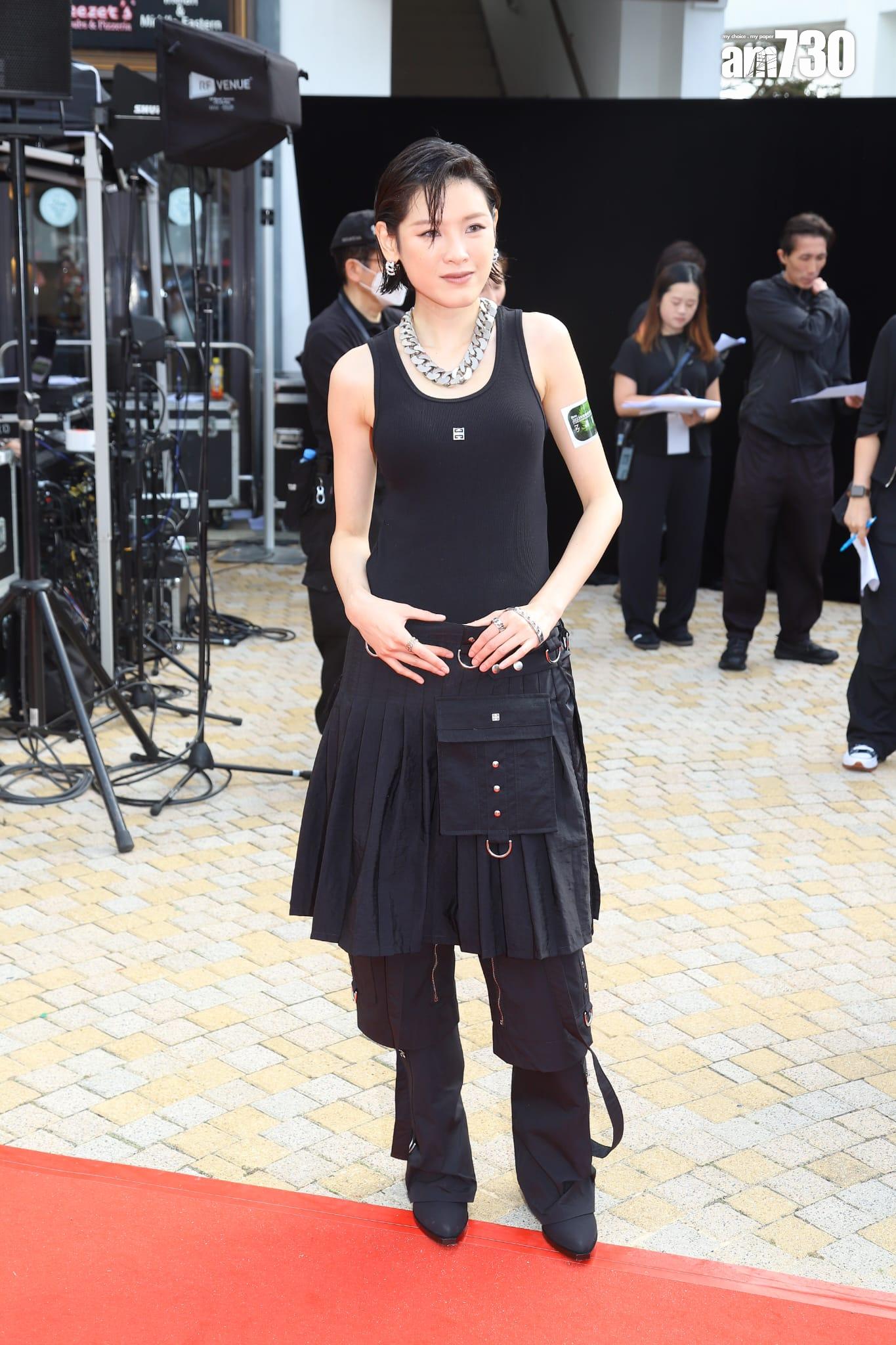 陳蕾從泰國返港稱沒有艷遇。 (羅錦鴻攝)