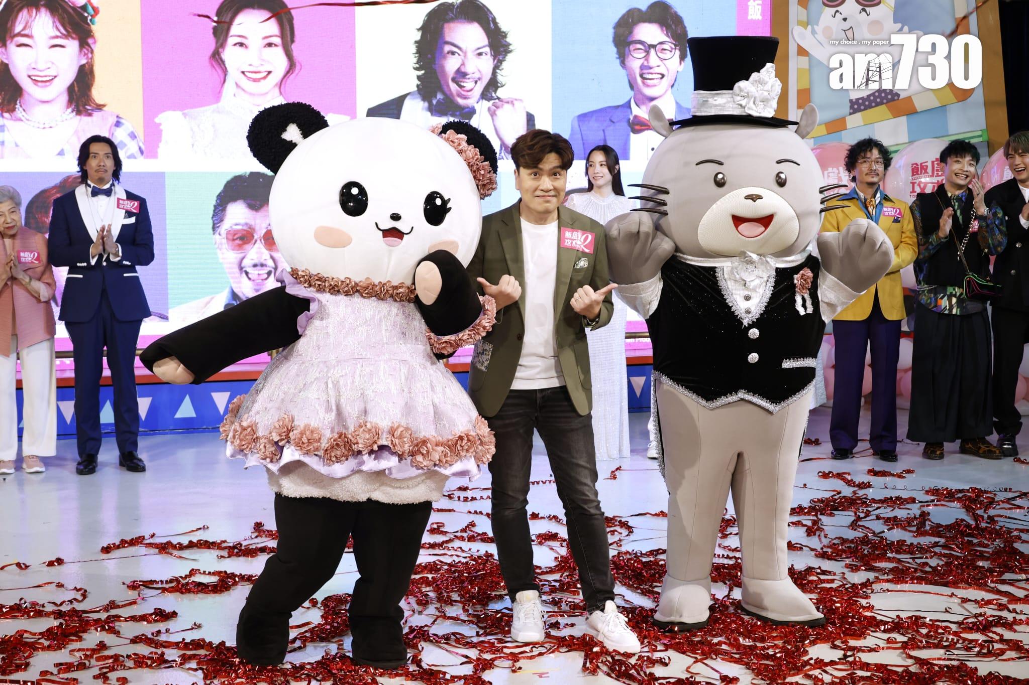 陳詠燊表示,《飯戲攻心2》圍繞3場婚禮,其中一場在海洋公園舉行。(林俊源攝)