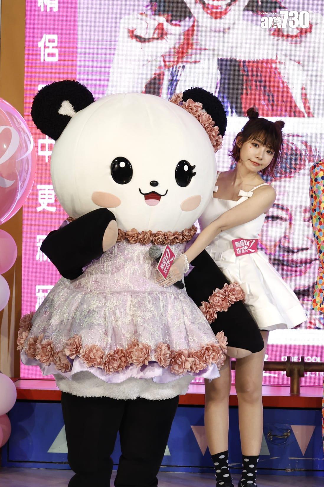 林明禎預告將會穿旗袍為《飯戲攻心2》謝票。(林俊源攝)