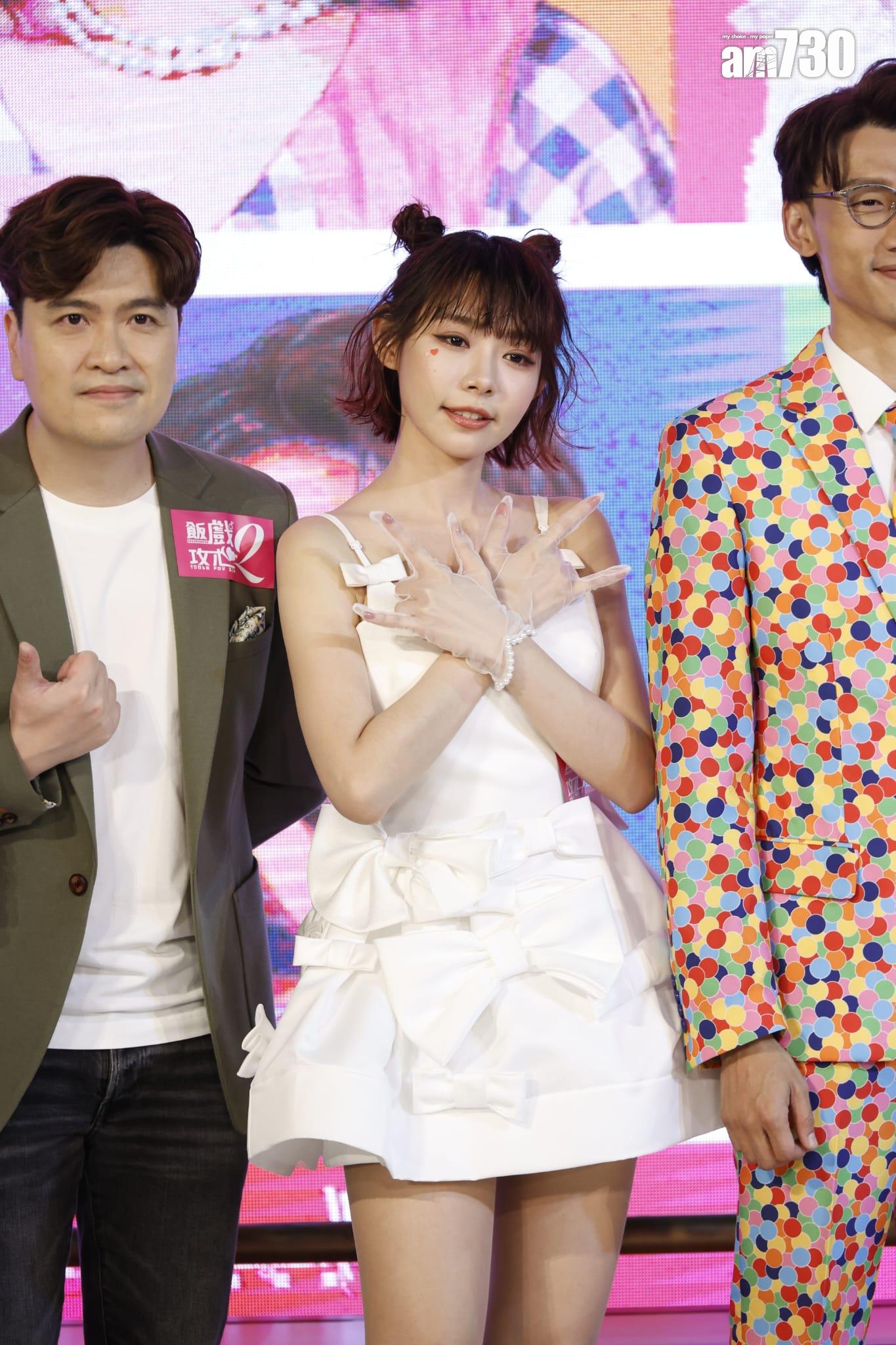 《飯戲攻心》票房大賣,林明禎繼續參演續集。(林俊源攝)