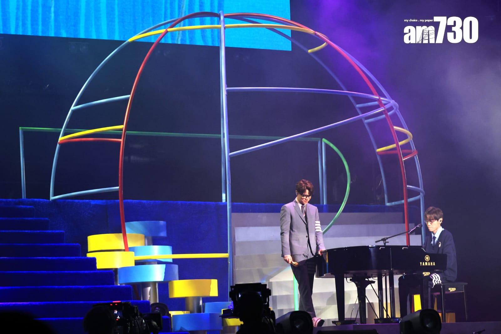 張敬軒X林家謙《The Perfect Match》拉闊音樂會。(林俊源攝)