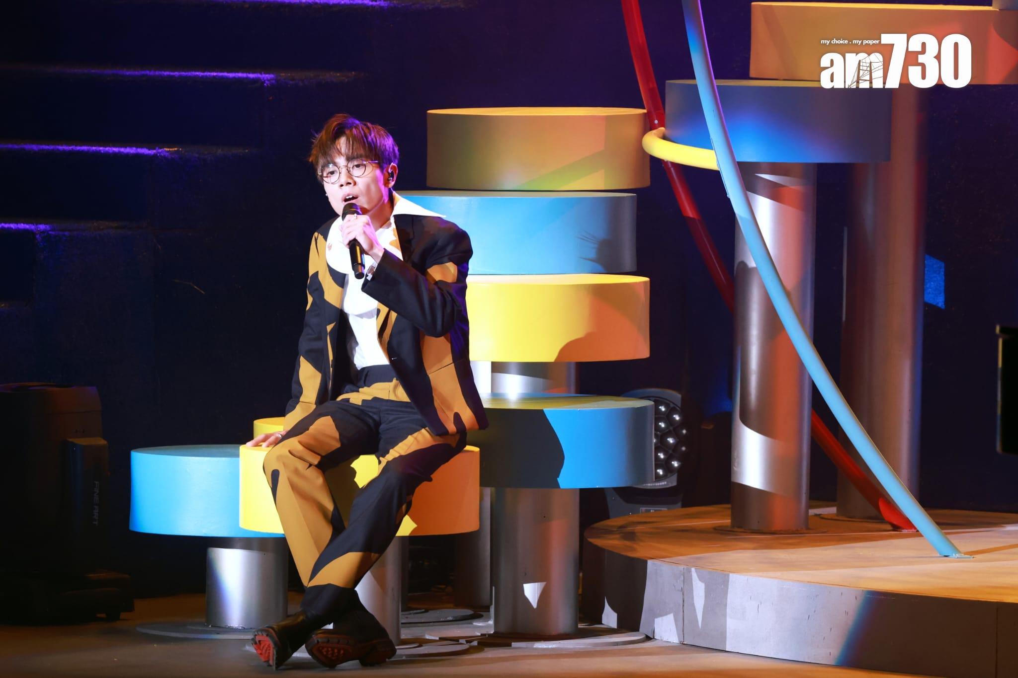 張敬軒X林家謙《The Perfect Match》拉闊音樂會。(林俊源攝)