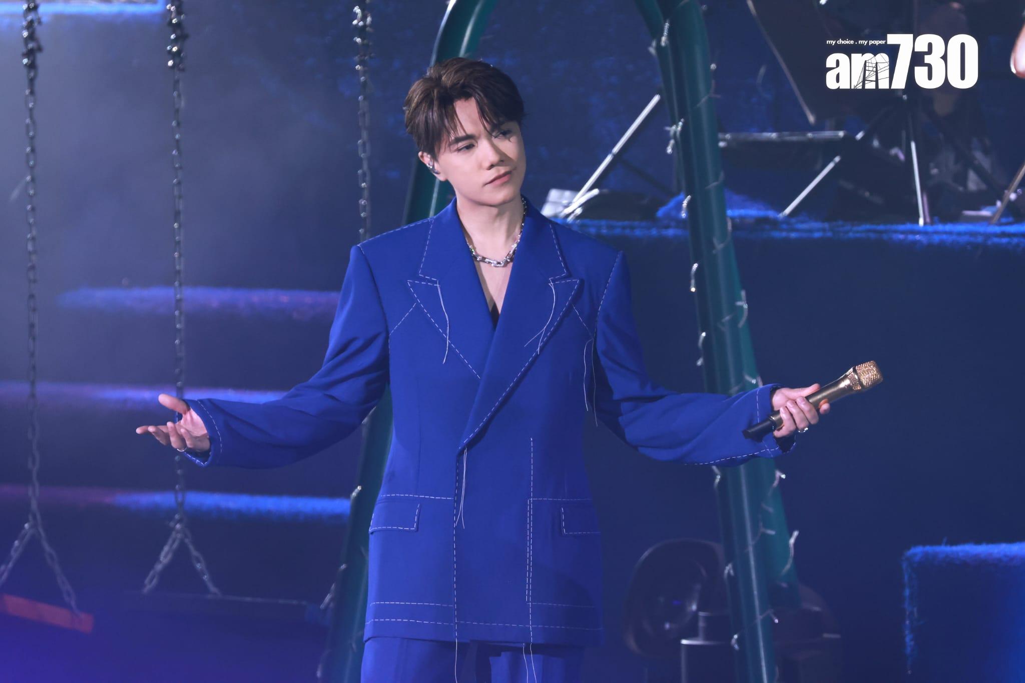 張敬軒X林家謙《The Perfect Match》拉闊音樂會。(林俊源攝)