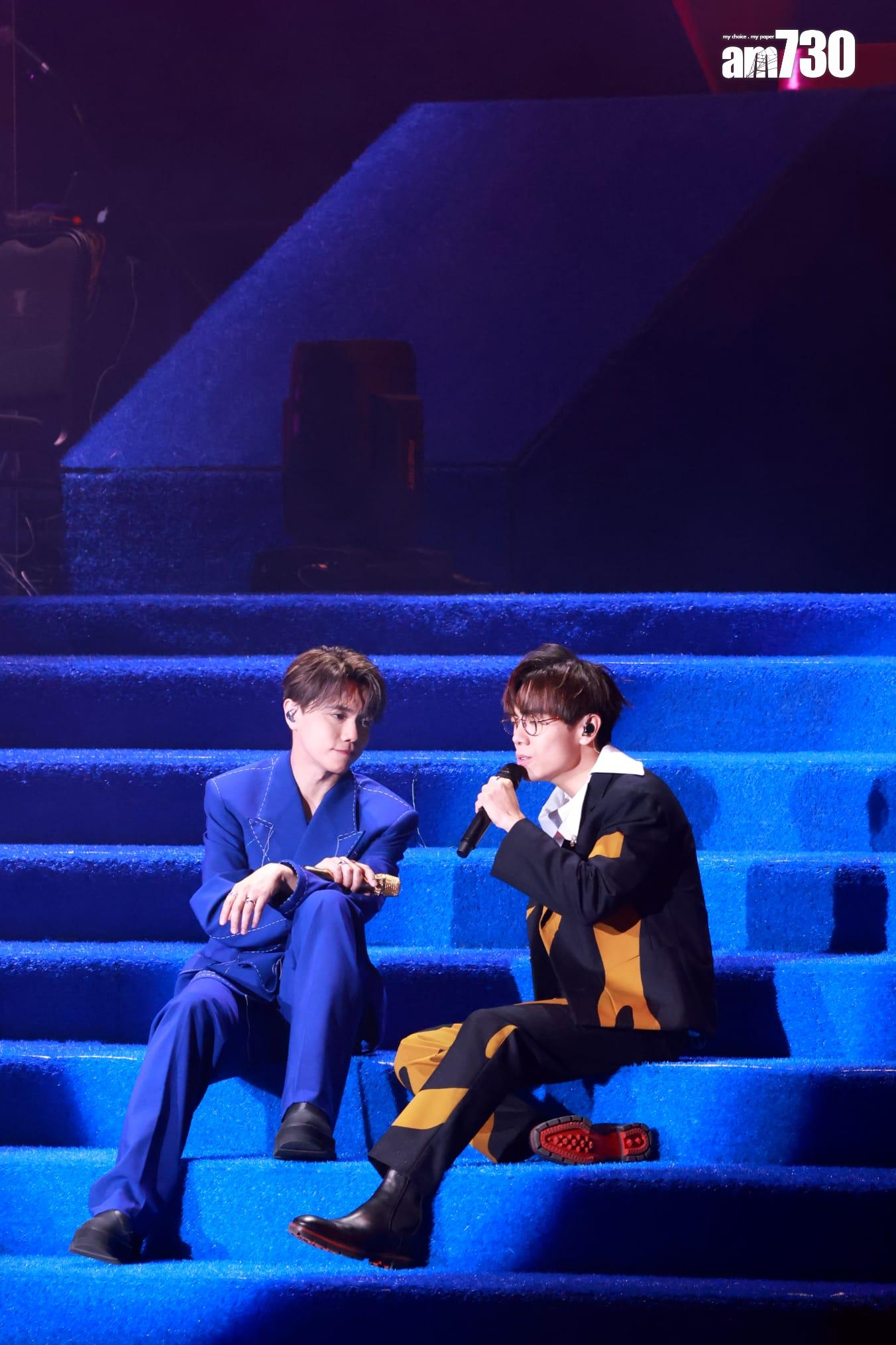 張敬軒X林家謙《The Perfect Match》拉闊音樂會。(林俊源攝)