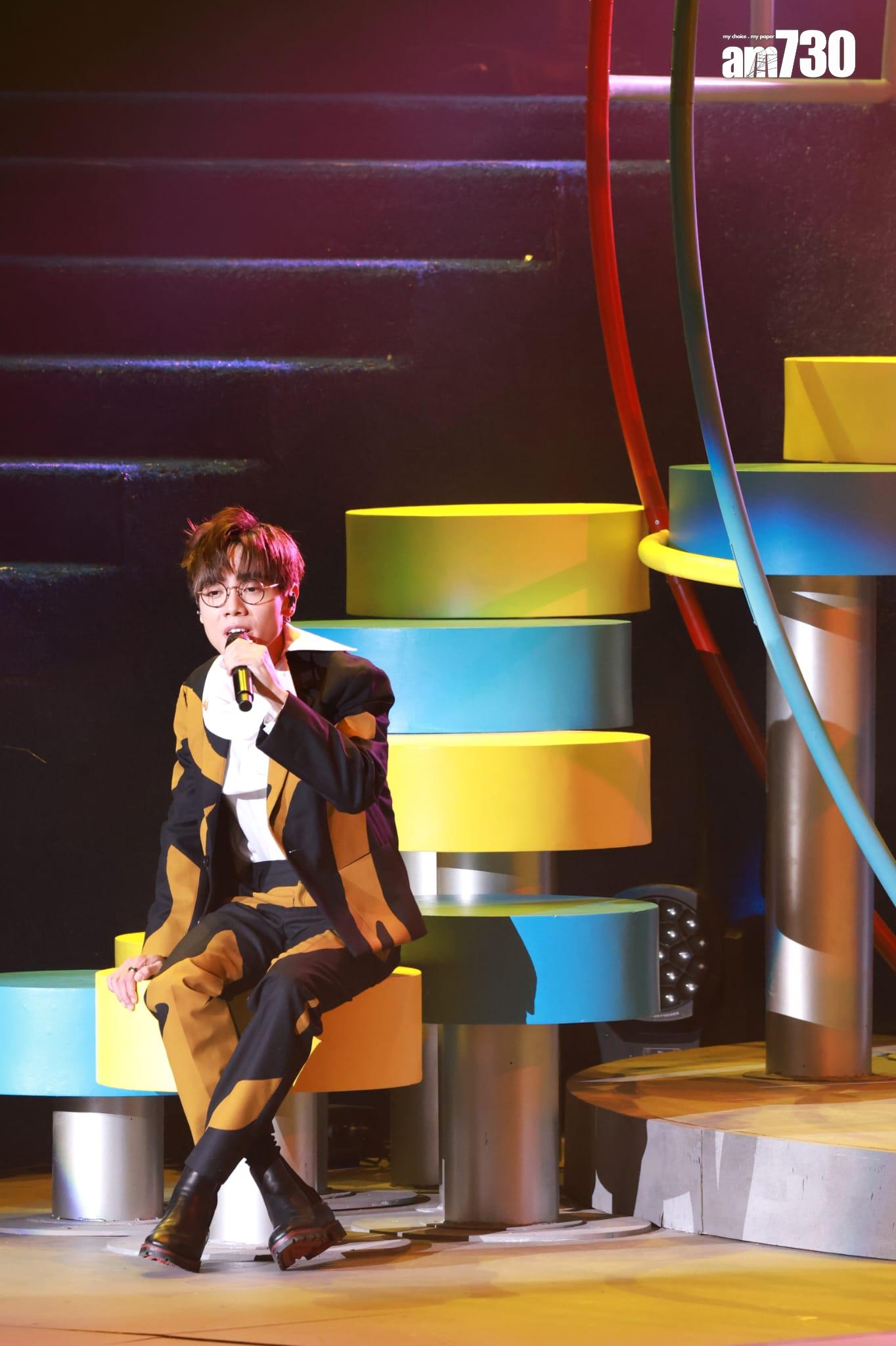 張敬軒X林家謙《The Perfect Match》拉闊音樂會。(林俊源攝)