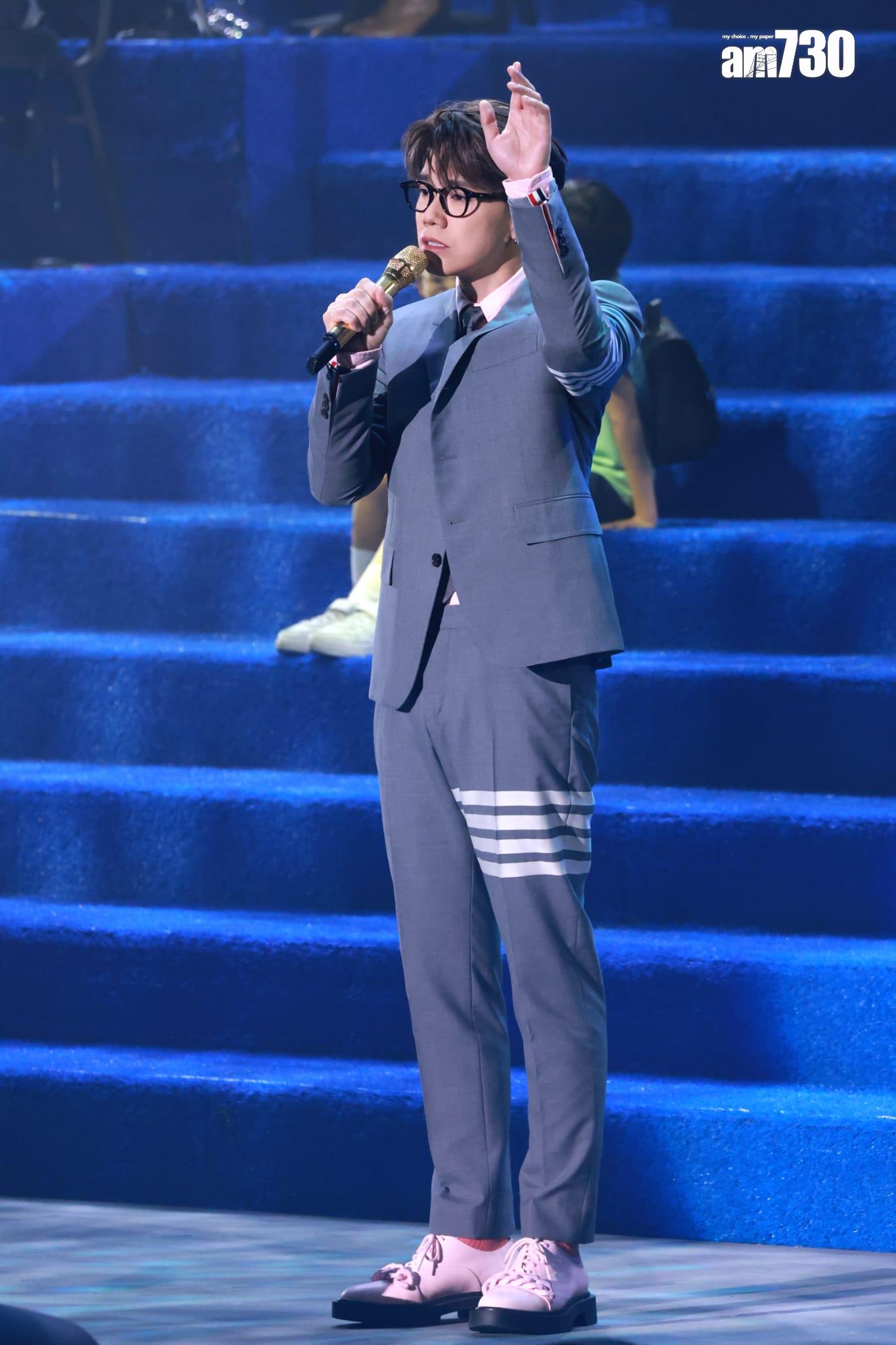 張敬軒X林家謙《The Perfect Match》拉闊音樂會。(林俊源攝)