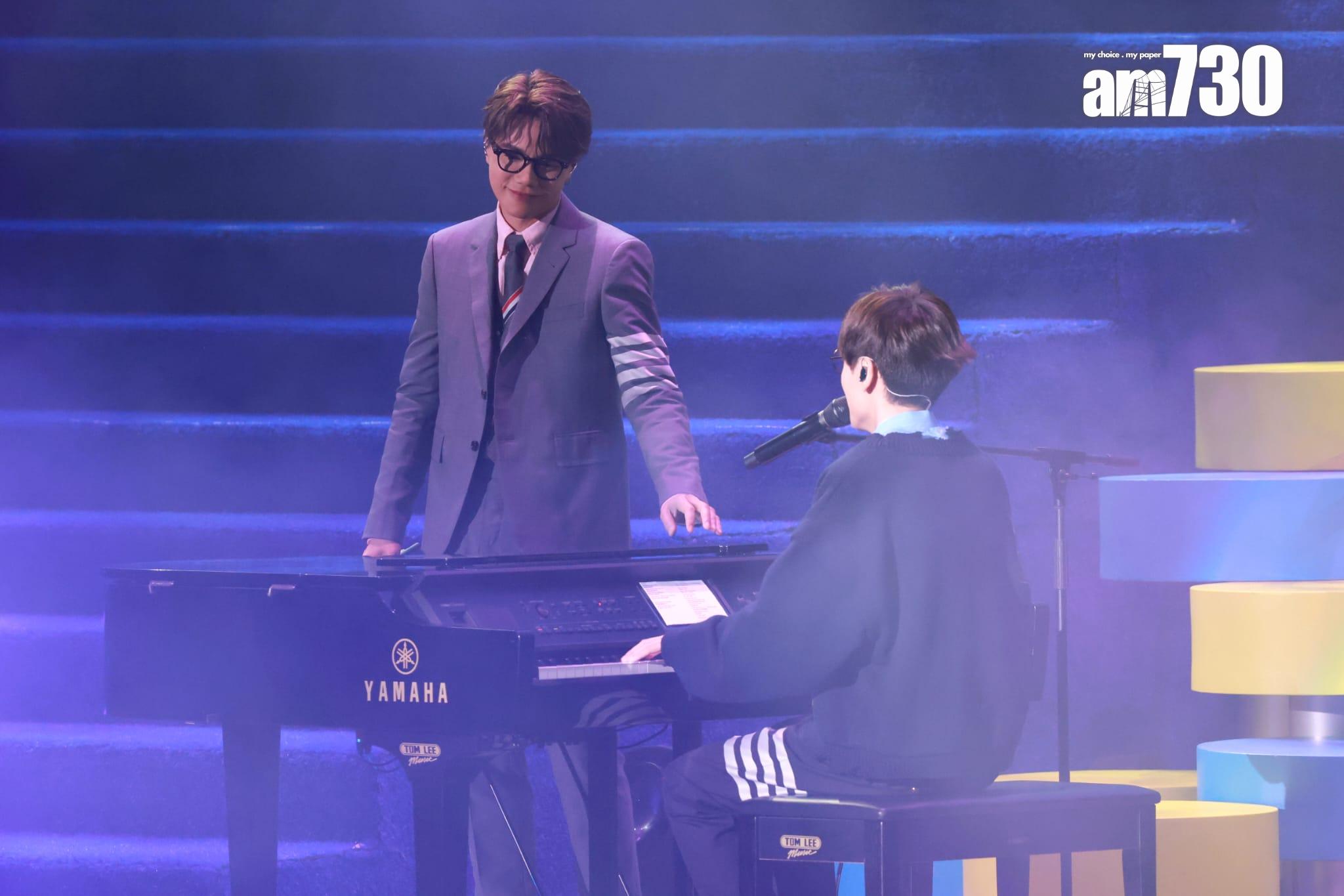 張敬軒X林家謙《The Perfect Match》拉闊音樂會。(林俊源攝)