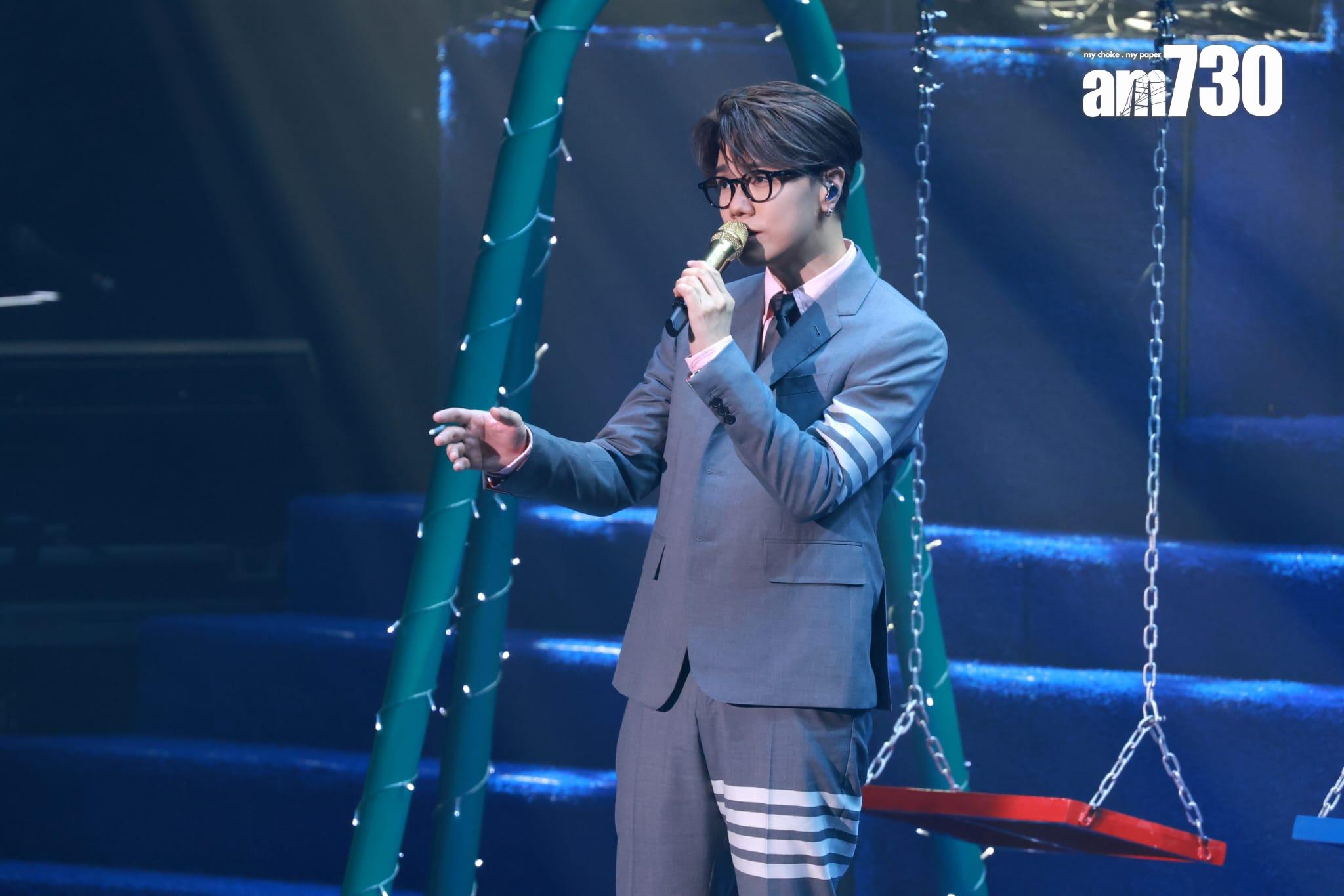 張敬軒X林家謙《The Perfect Match》拉闊音樂會。(林俊源攝)