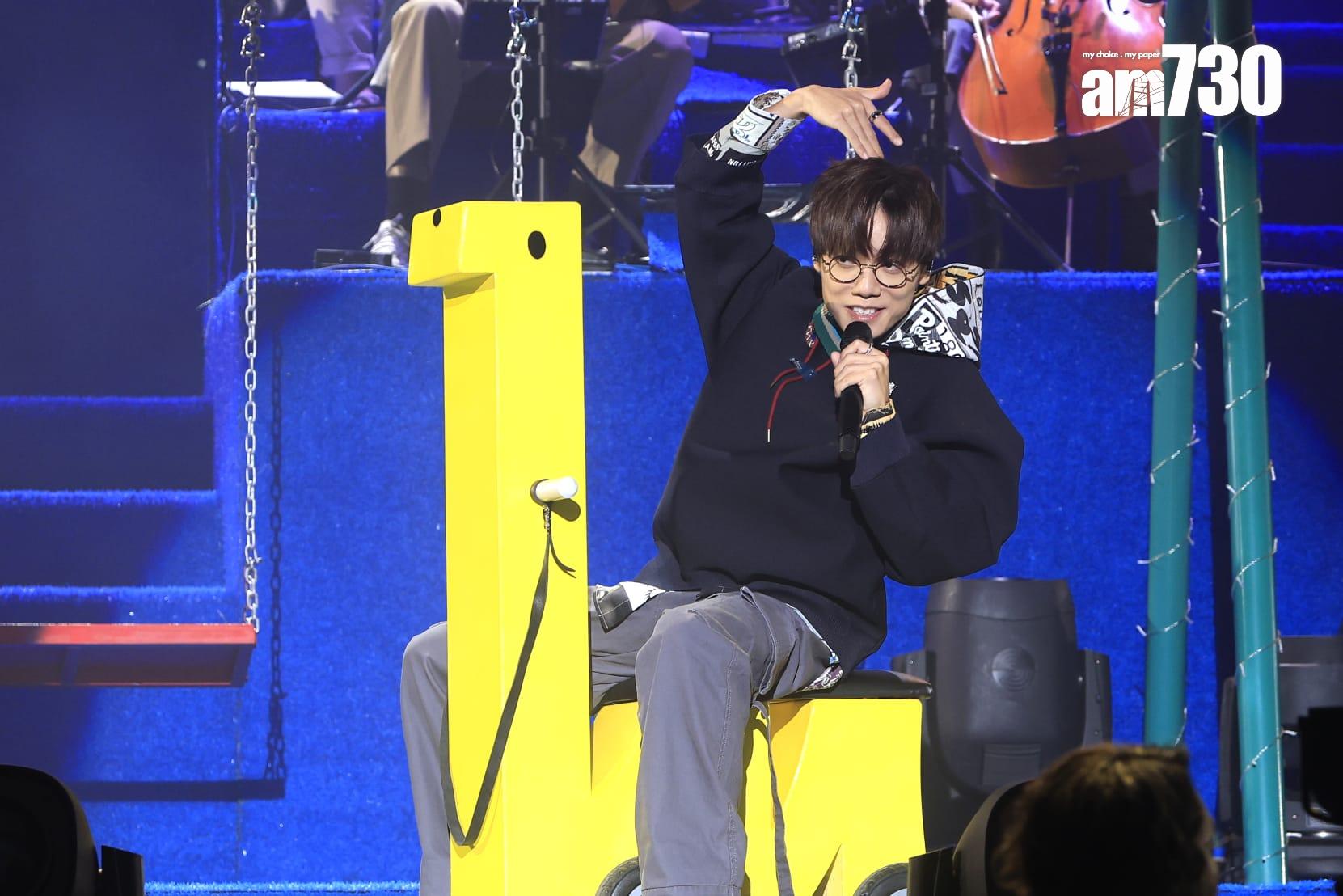 張敬軒X林家謙《The Perfect Match》拉闊音樂會。(林俊源攝)