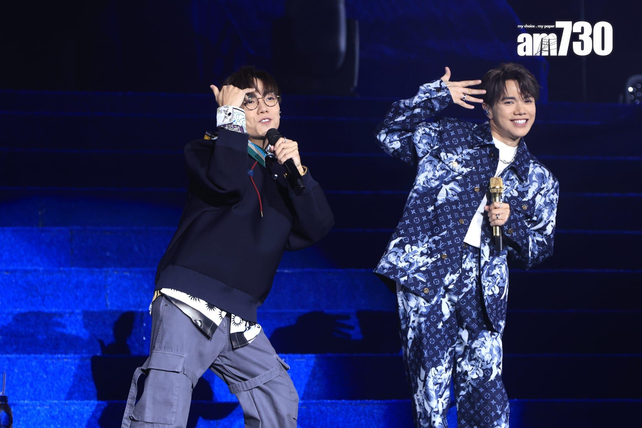 張敬軒X林家謙《The Perfect Match》拉闊音樂會。(林俊源攝)