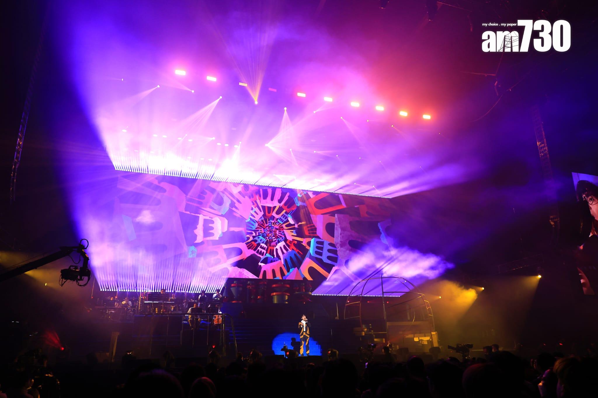 張敬軒X林家謙《The Perfect Match》拉闊音樂會。(林俊源攝)