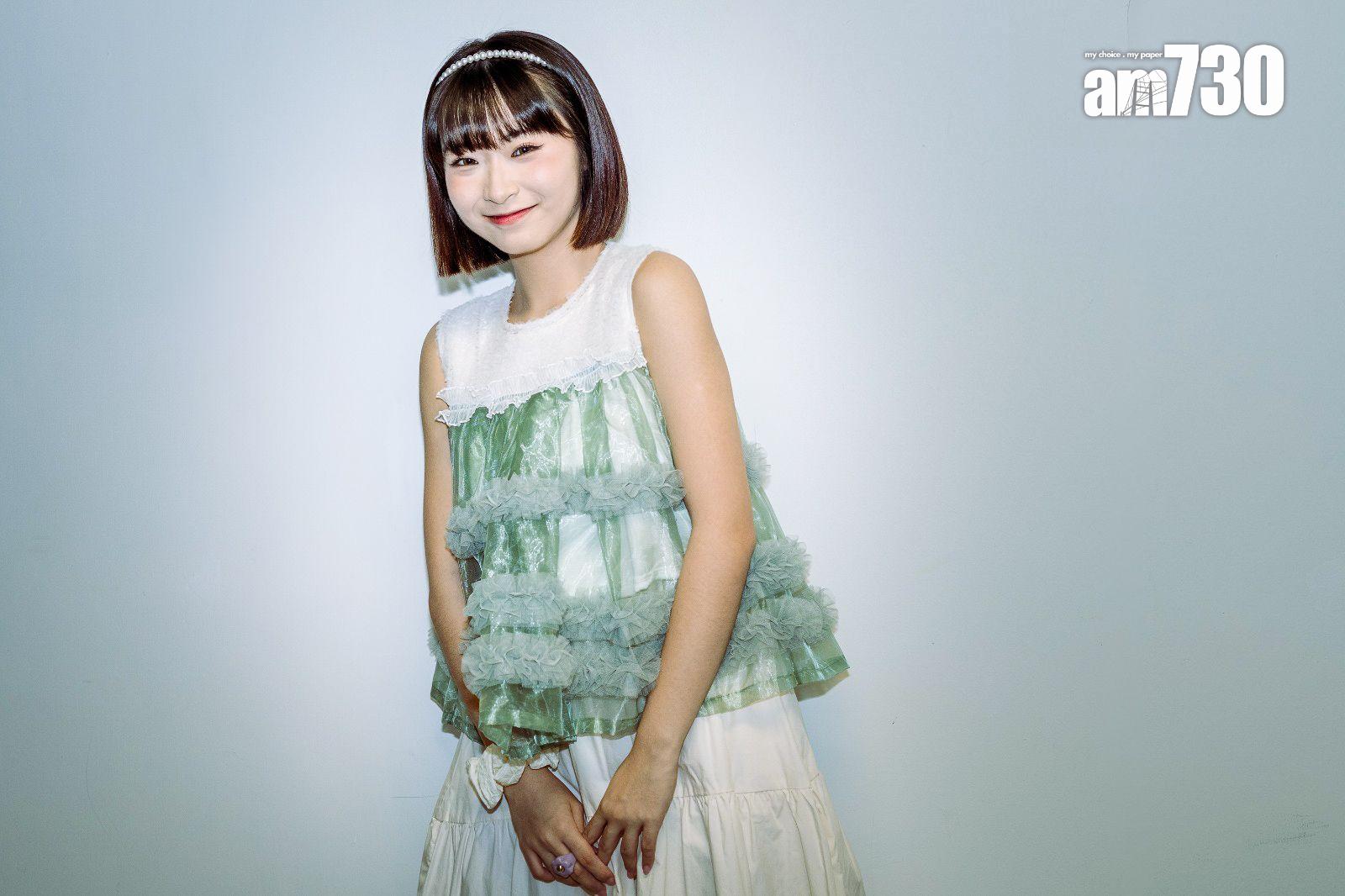 Elka@Lolly Talk指籌備演唱會的心情似爆炸糖。(陳奕釗攝)