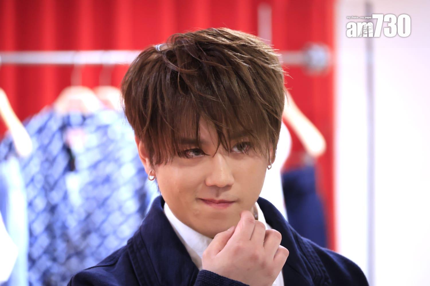 姜濤對於尹光打入叱咤我最喜愛歌手,認為吸引不同年齡層歌迷投票是好事。(林俊源攝)