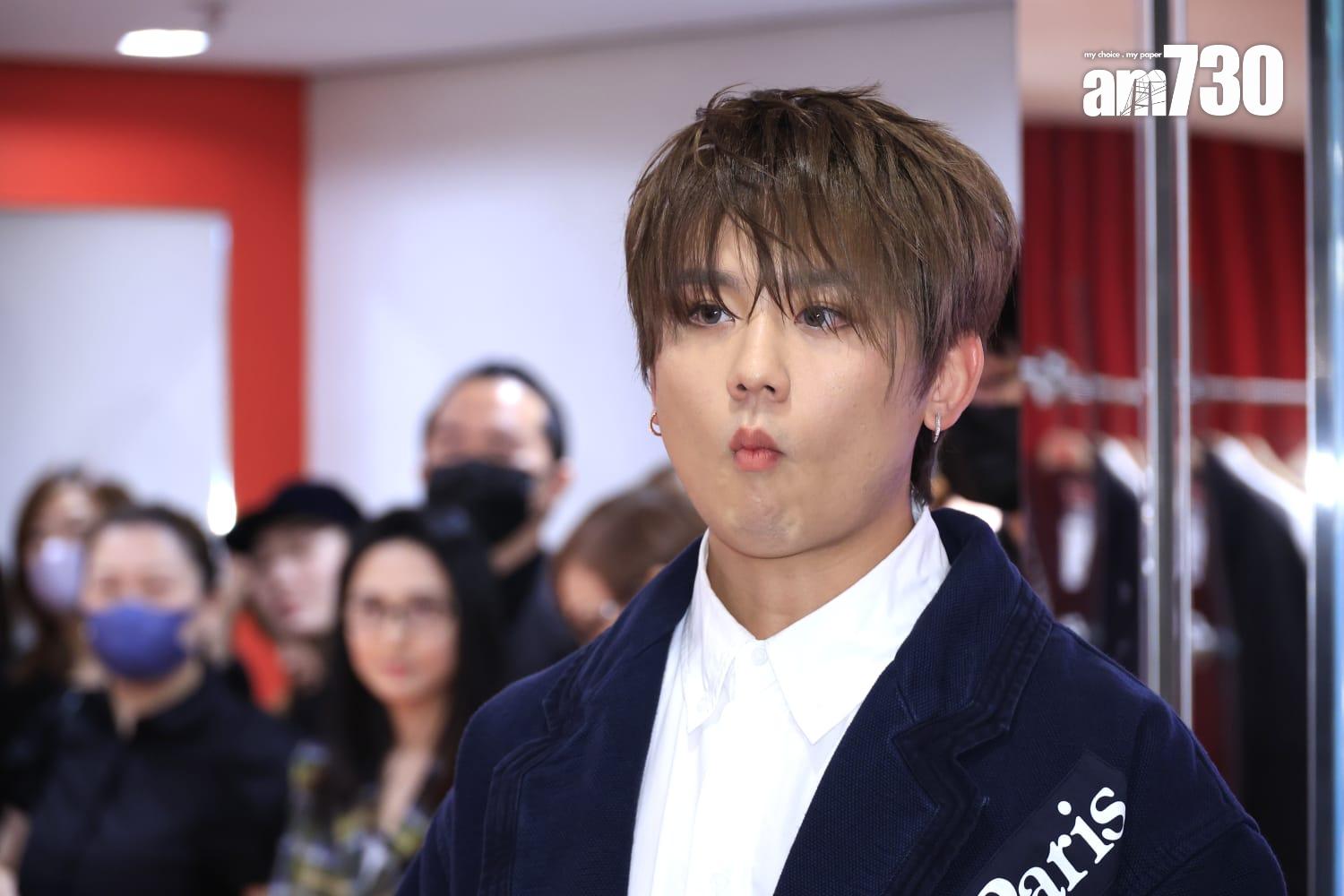 姜濤出席時裝品牌活動,獲大批姜濤到場支持。(林俊源攝)