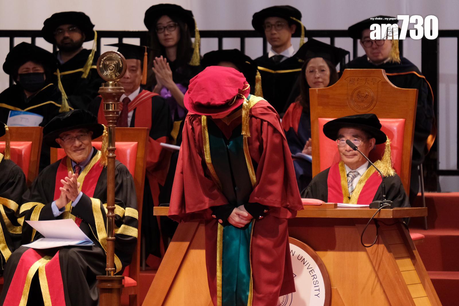 張竹君獲樹仁頒榮譽博士 盼社會探討疫後心理精神健康支援