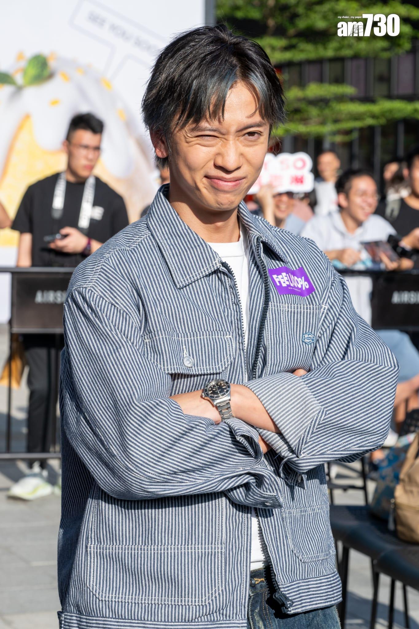 舞台劇《百分百感覺2024》今日舉行記者會。 (陳奕釗攝)