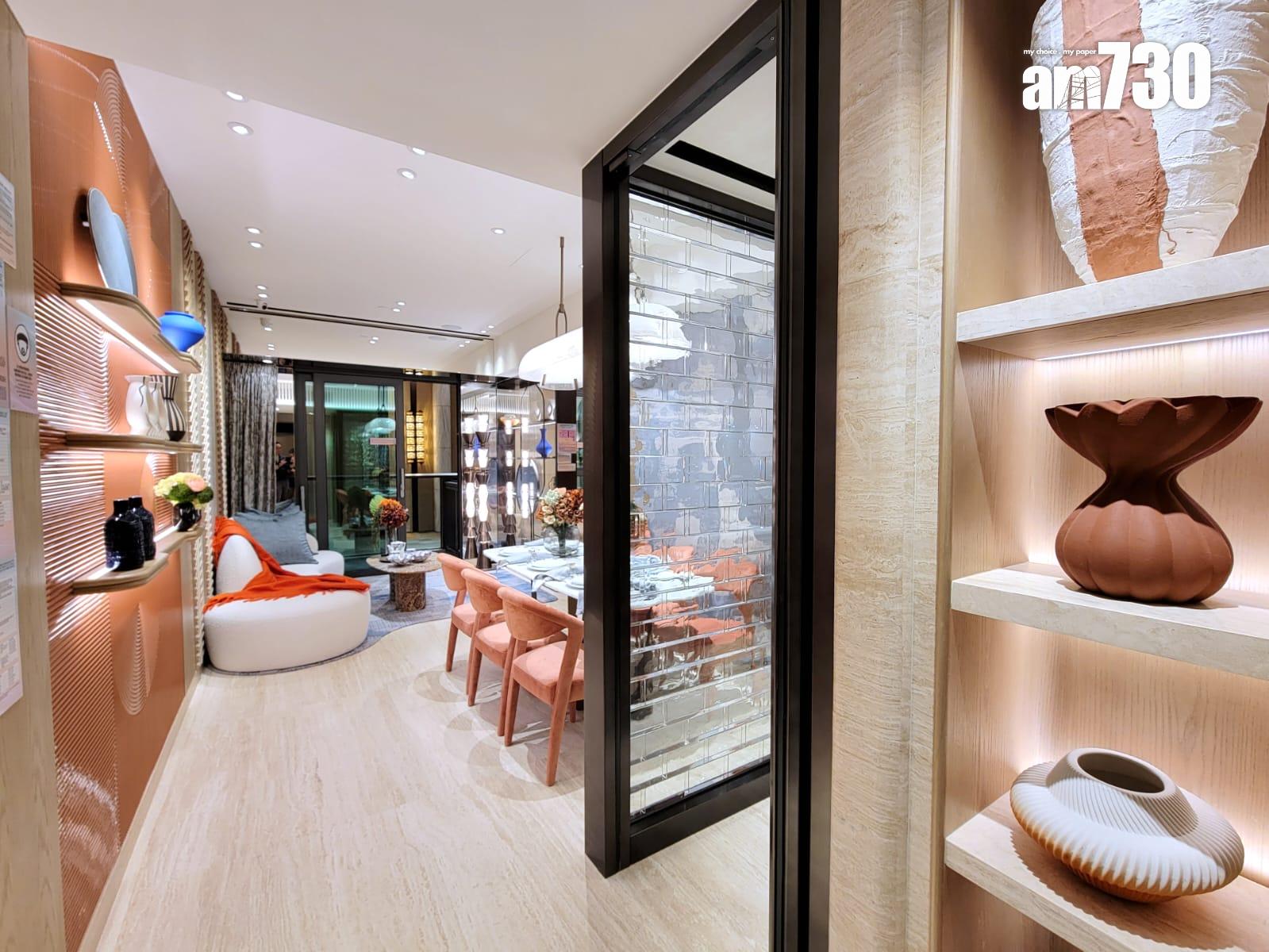 YOHO WEST示範單位|三房696方呎連裝修及交樓標準有得睇 梗廚設計|多圖有片