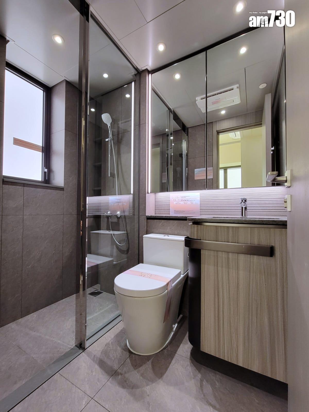 YOHO WEST示範單位|三房696方呎連裝修及交樓標準有得睇 梗廚設計|多圖有片