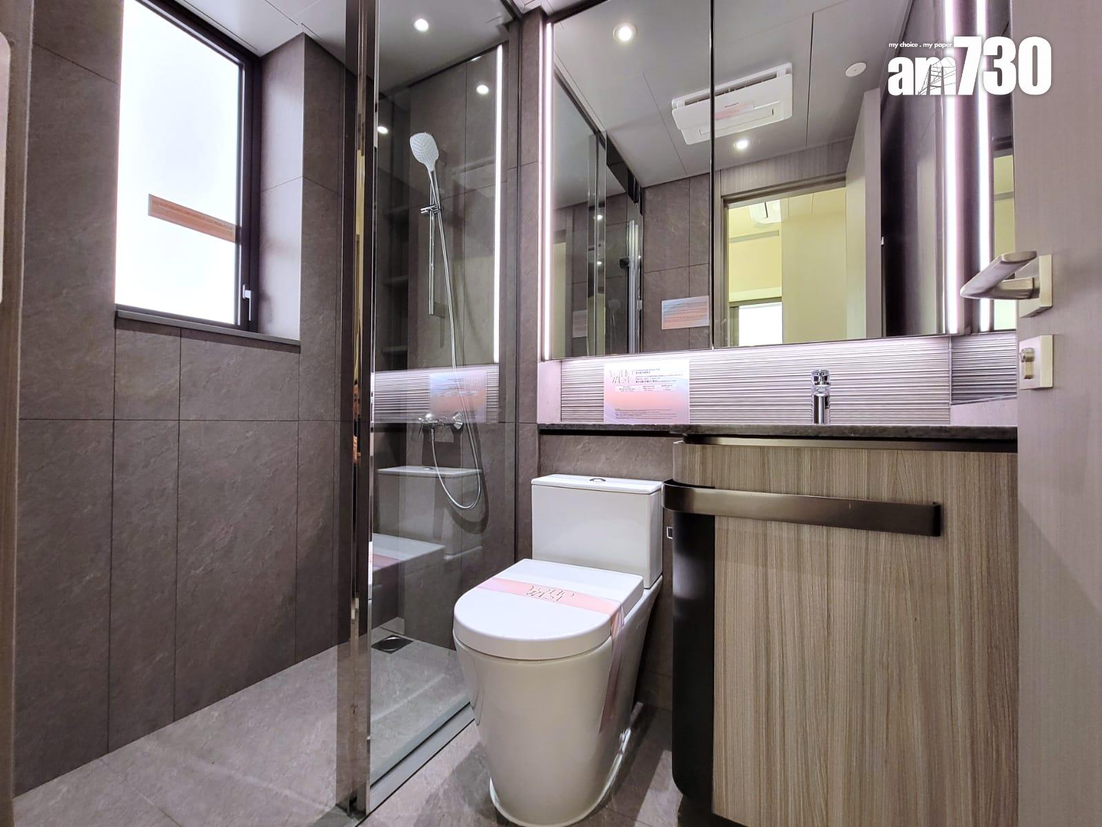 YOHO WEST示範單位|三房696方呎連裝修及交樓標準有得睇 梗廚設計|多圖有片