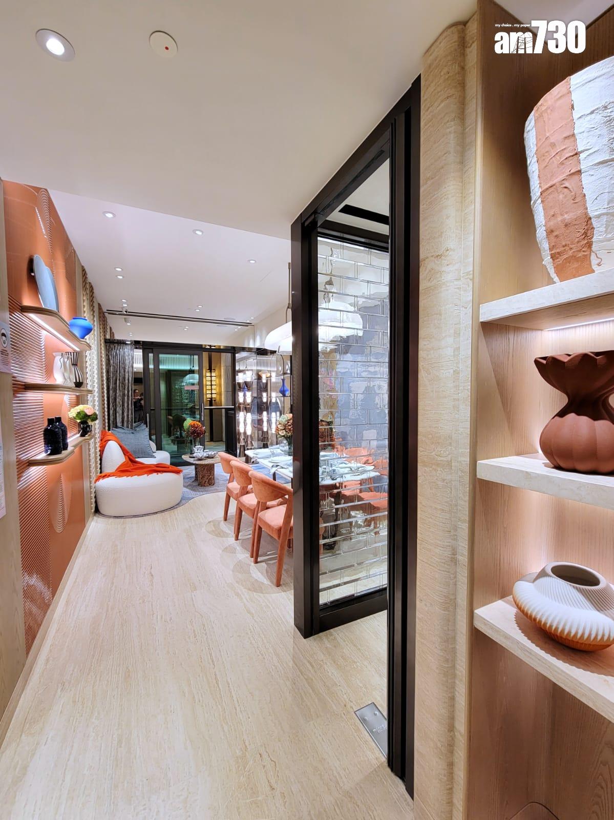 YOHO WEST示範單位|三房696方呎連裝修及交樓標準有得睇 梗廚設計|多圖有片