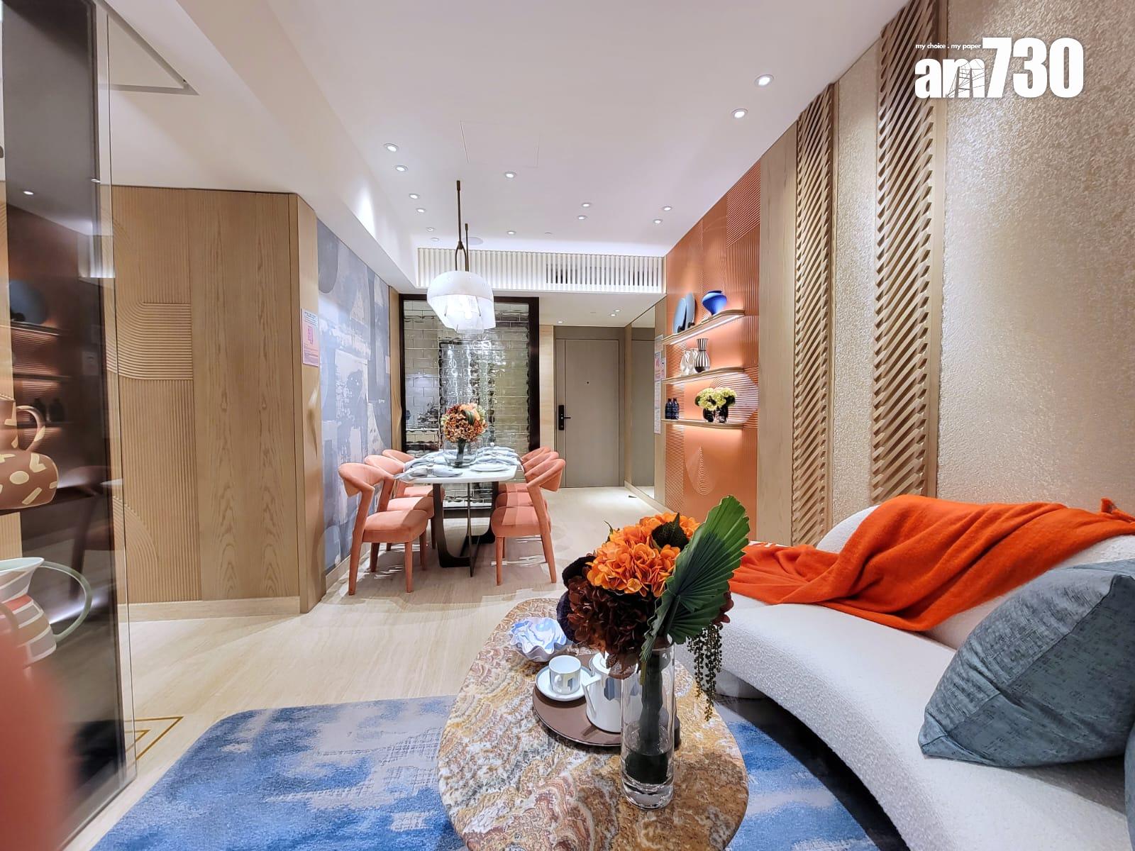 YOHO WEST示範單位|三房696方呎連裝修及交樓標準有得睇 梗廚設計|多圖有片