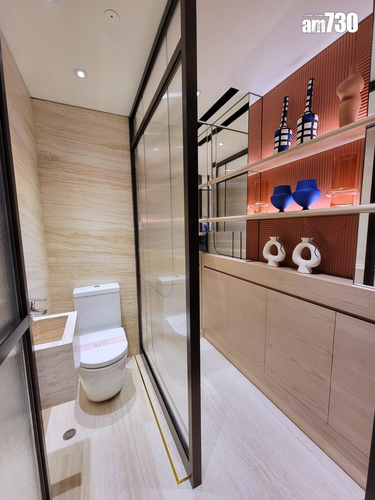 YOHO WEST示範單位|三房696方呎連裝修及交樓標準有得睇 梗廚設計|多圖有片