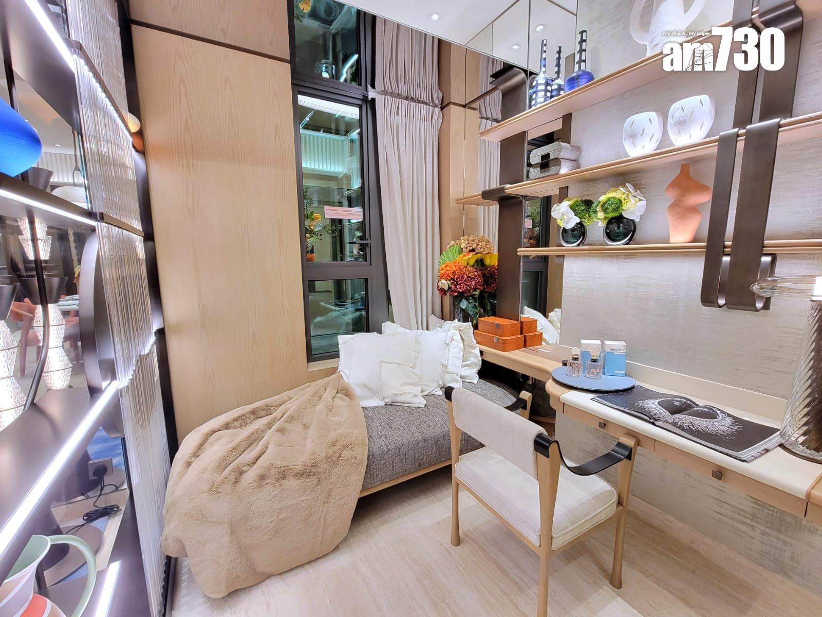 YOHO WEST示範單位|三房696方呎連裝修及交樓標準有得睇 梗廚設計|多圖有片