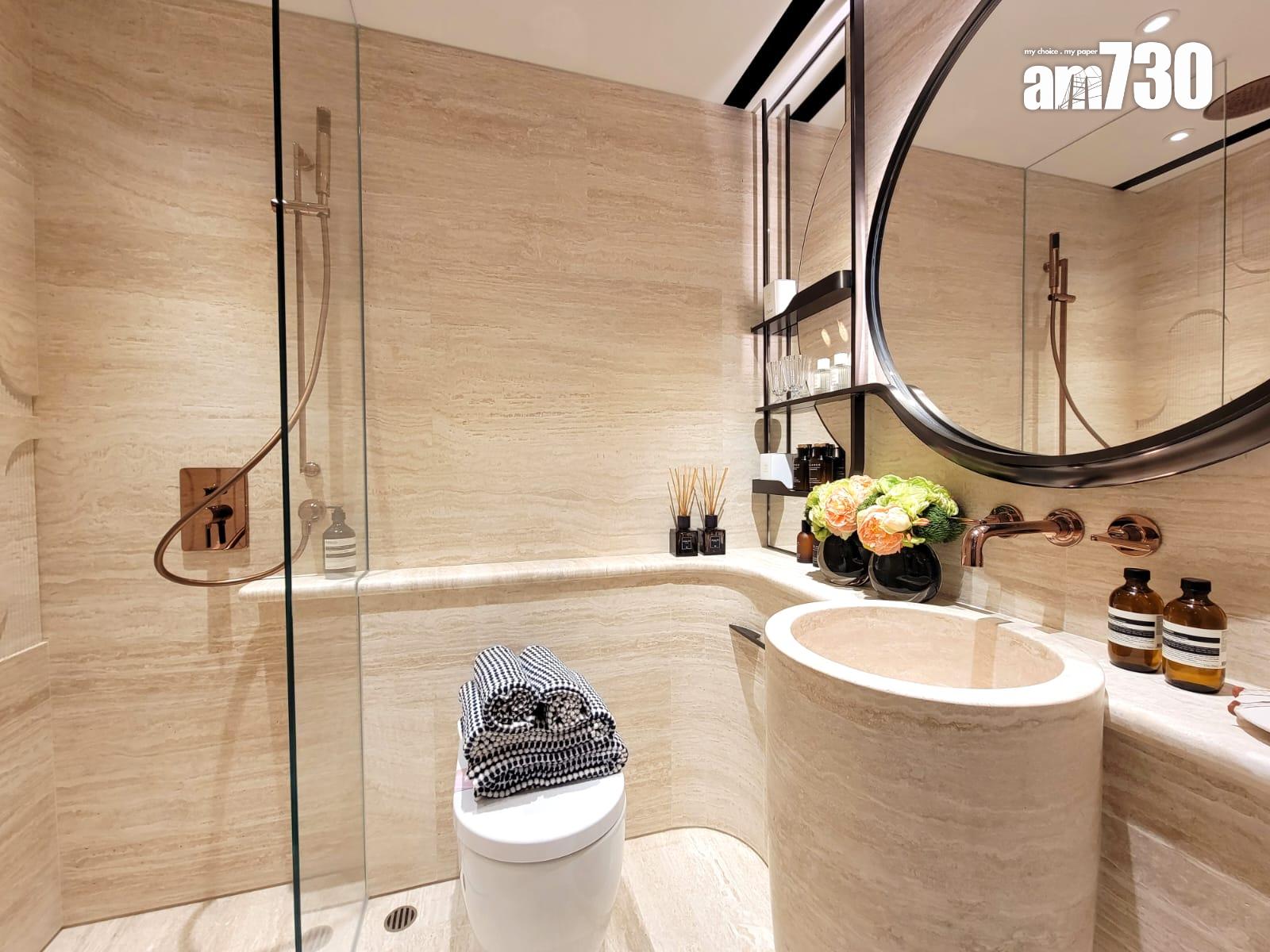 YOHO WEST示範單位|三房696方呎連裝修及交樓標準有得睇 梗廚設計|多圖有片