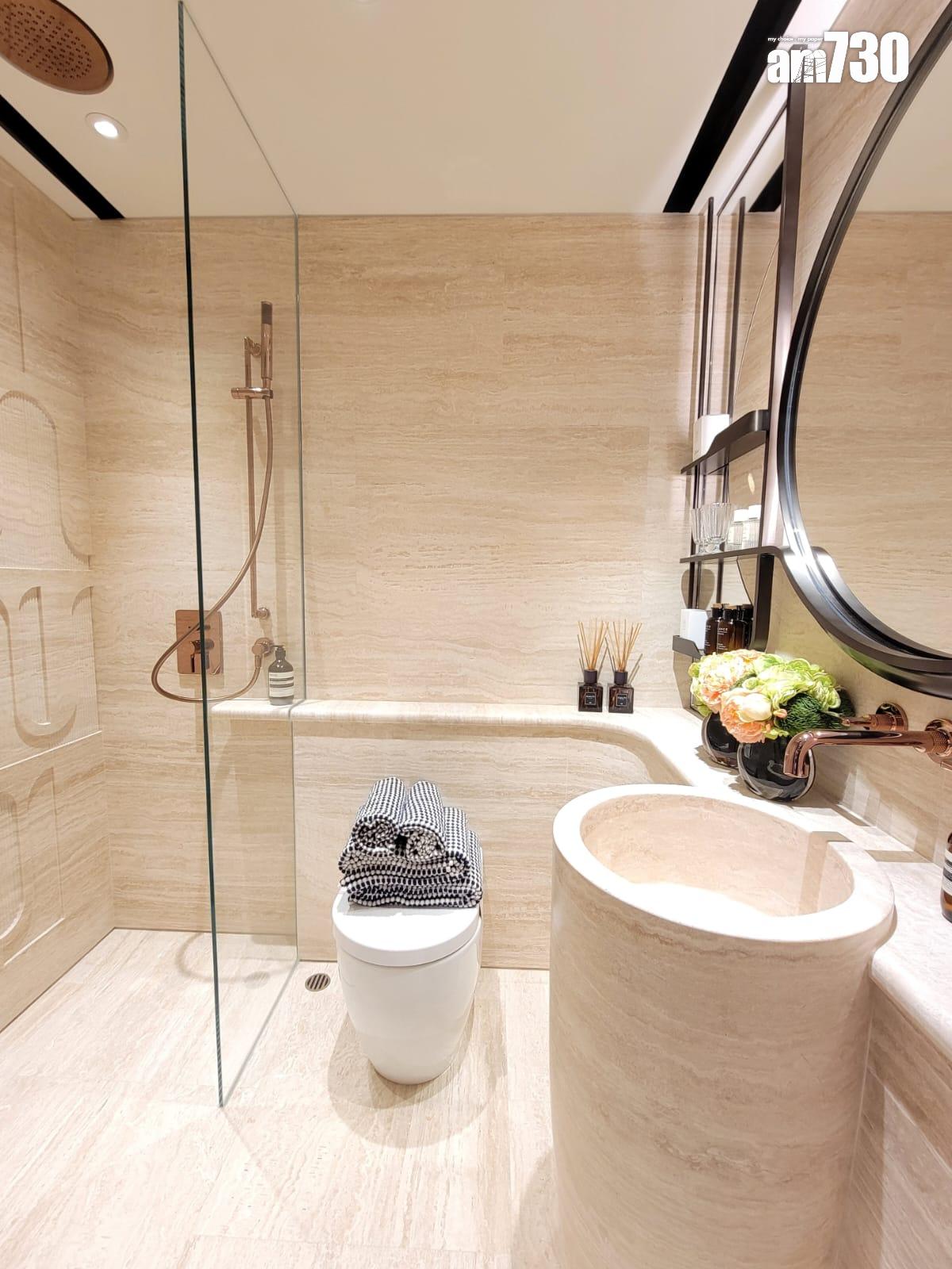 YOHO WEST示範單位|三房696方呎連裝修及交樓標準有得睇 梗廚設計|多圖有片