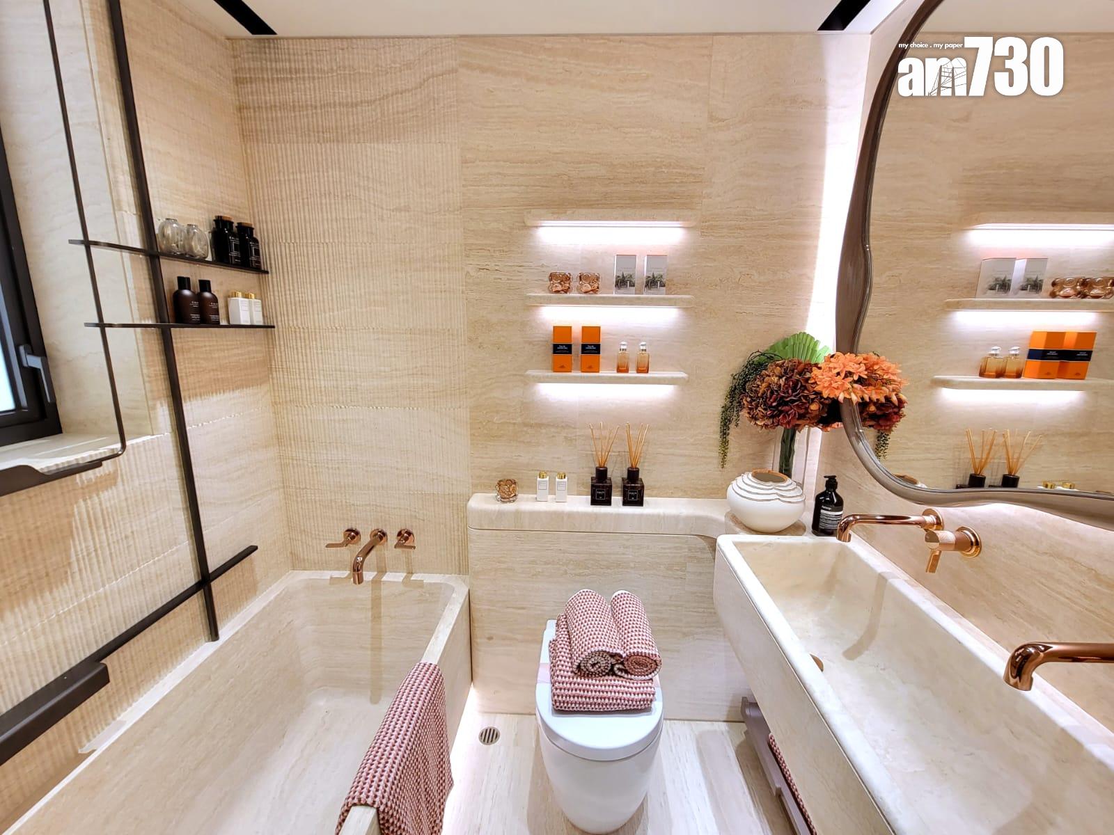 YOHO WEST示範單位|三房696方呎連裝修及交樓標準有得睇 梗廚設計|多圖有片