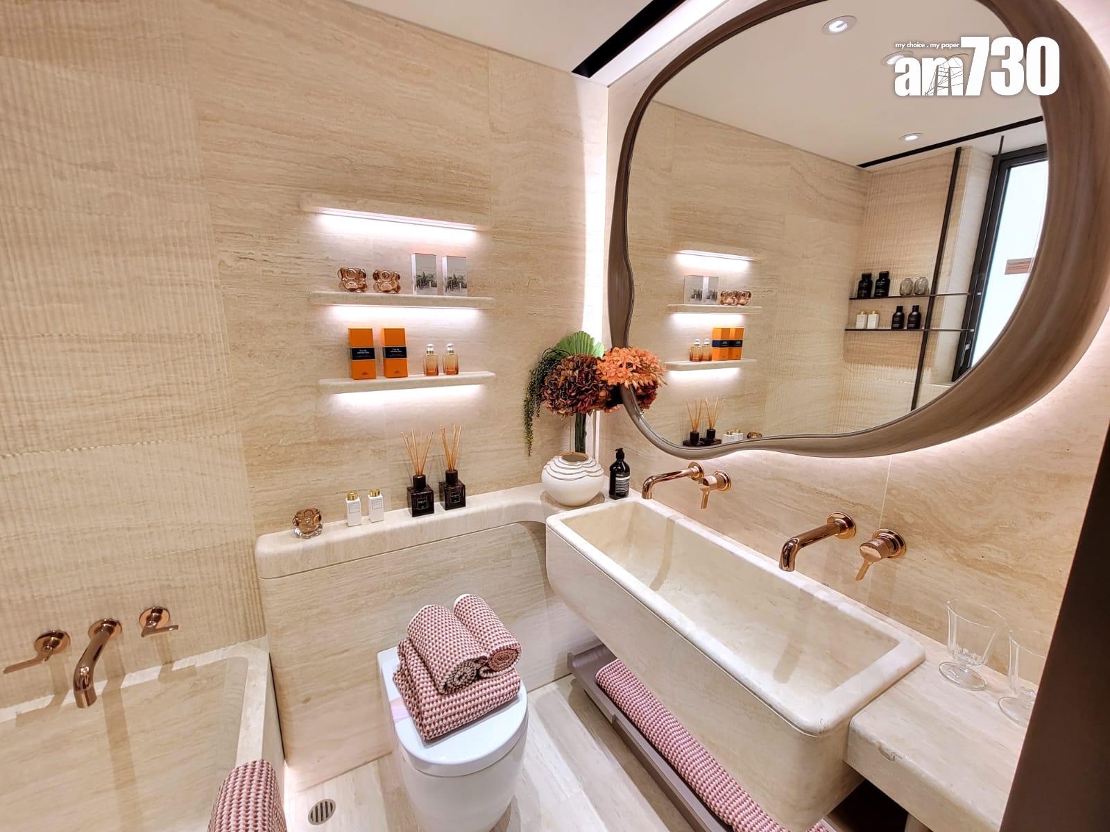 YOHO WEST示範單位|三房696方呎連裝修及交樓標準有得睇 梗廚設計|多圖有片