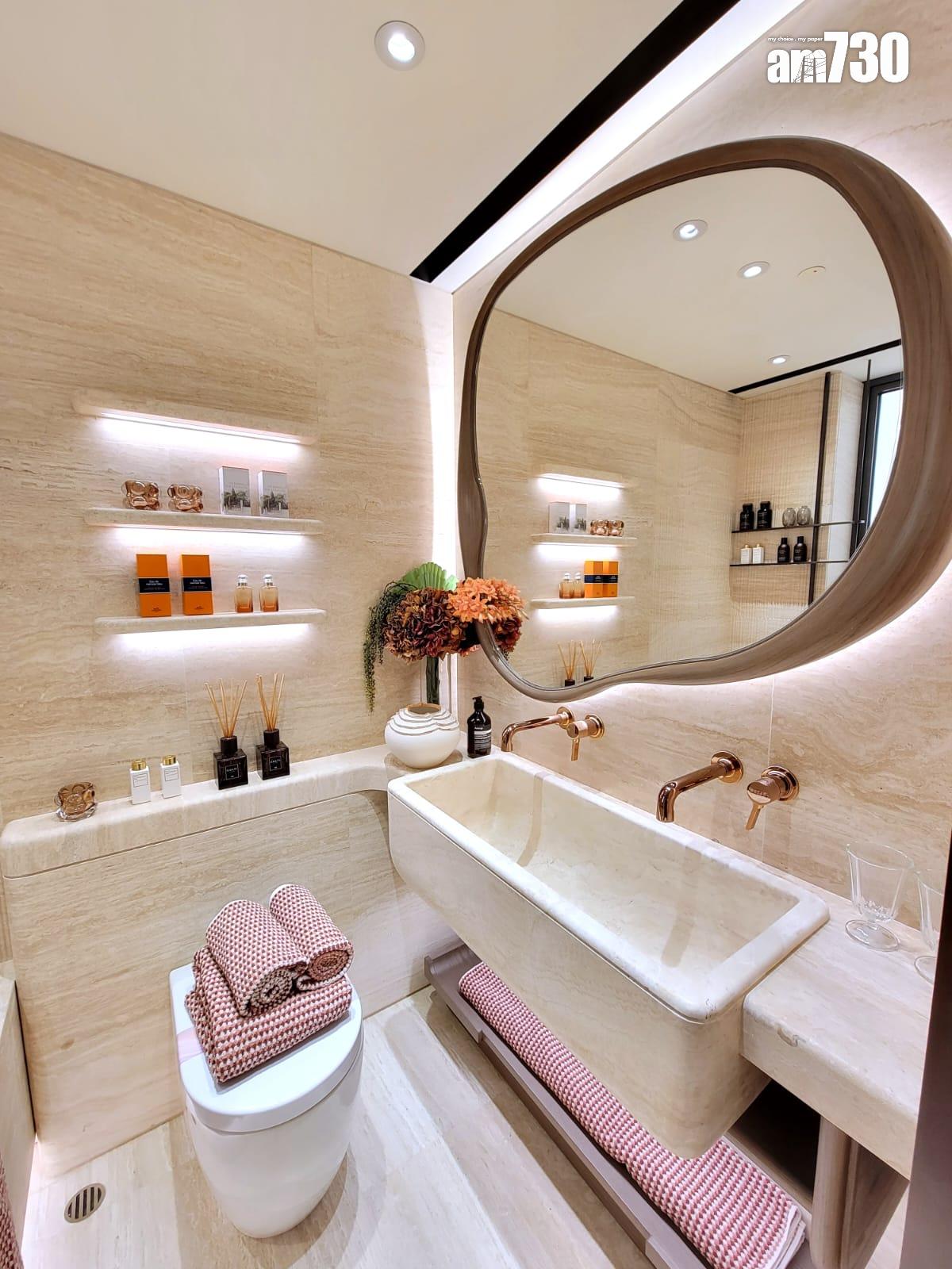 YOHO WEST示範單位|三房696方呎連裝修及交樓標準有得睇 梗廚設計|多圖有片