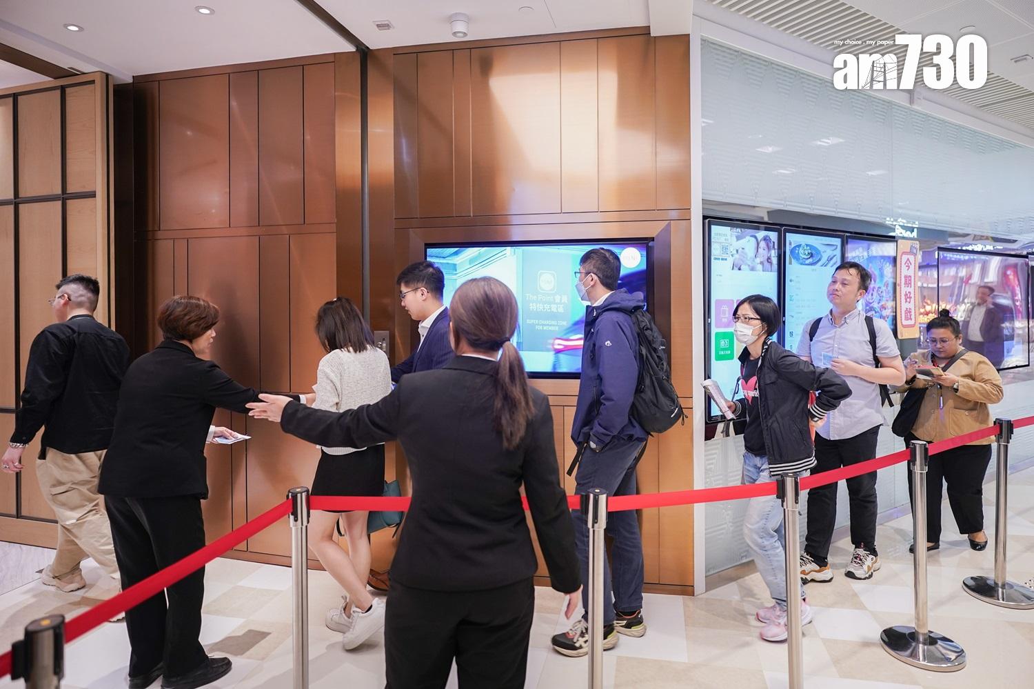 YOHO WEST首度開放示範單位 現場大排長龍場面熱鬧|天水圍新盤