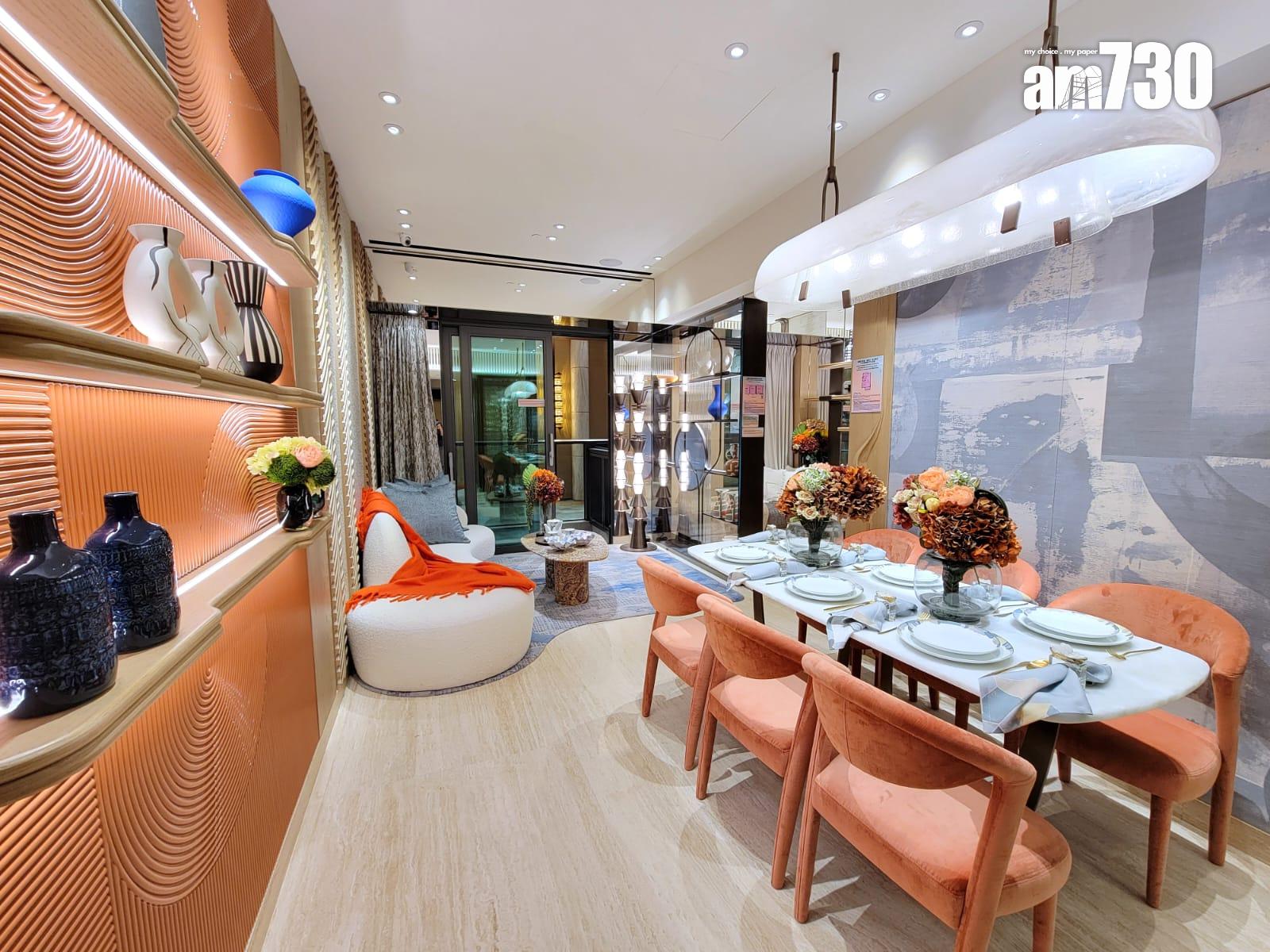 YOHO WEST示範單位|三房696方呎連裝修及交樓標準有得睇 梗廚設計|多圖有片