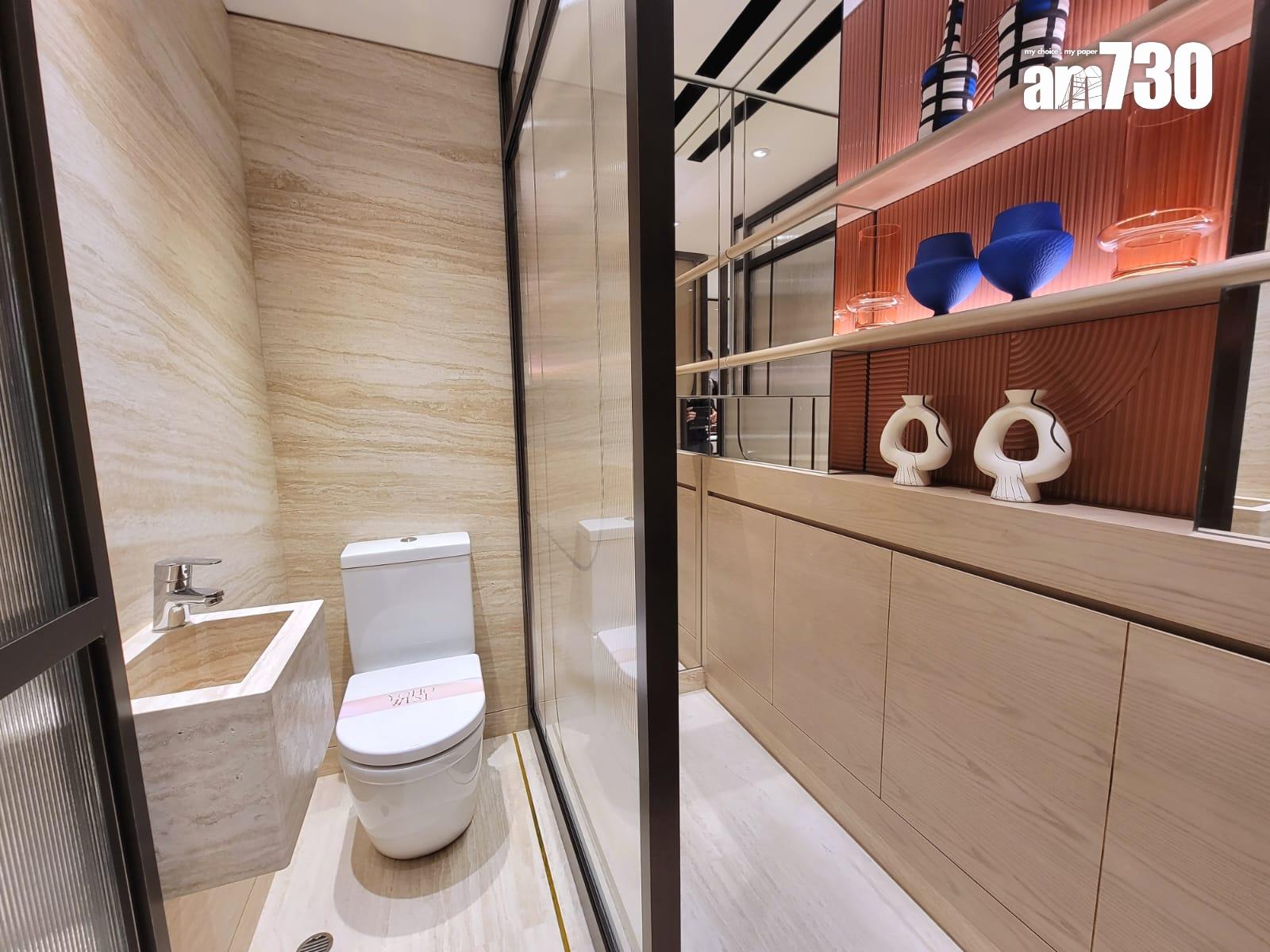 YOHO WEST示範單位|三房696方呎連裝修及交樓標準有得睇 梗廚設計|多圖有片