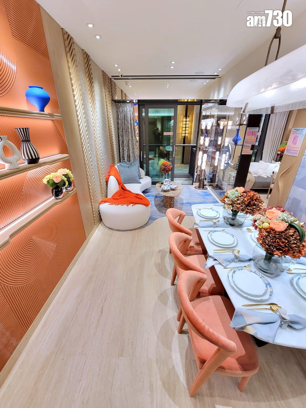 YOHO WEST示範單位|三房696方呎連裝修及交樓標準有得睇 梗廚設計|多圖有片