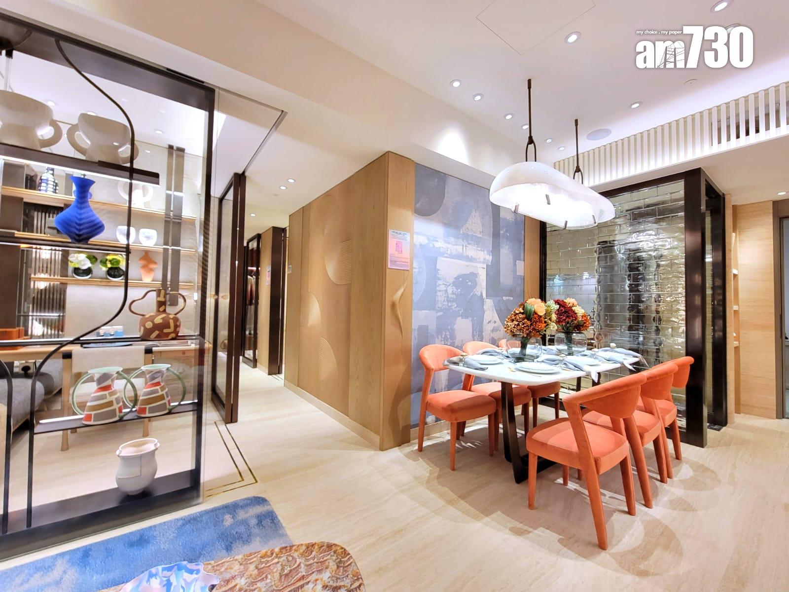 YOHO WEST示範單位|三房696方呎連裝修及交樓標準有得睇 梗廚設計|多圖有片